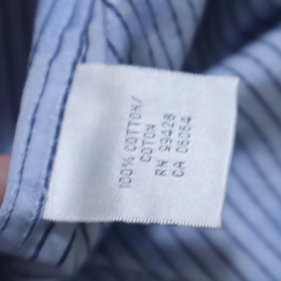 BUGATCHI Bugatchi Shirt Blue Men's M Classic Fit Cotton Tie-Dye Button Up Shirt Size US M / EU 48-50 / 2 - 7 Thumbnail