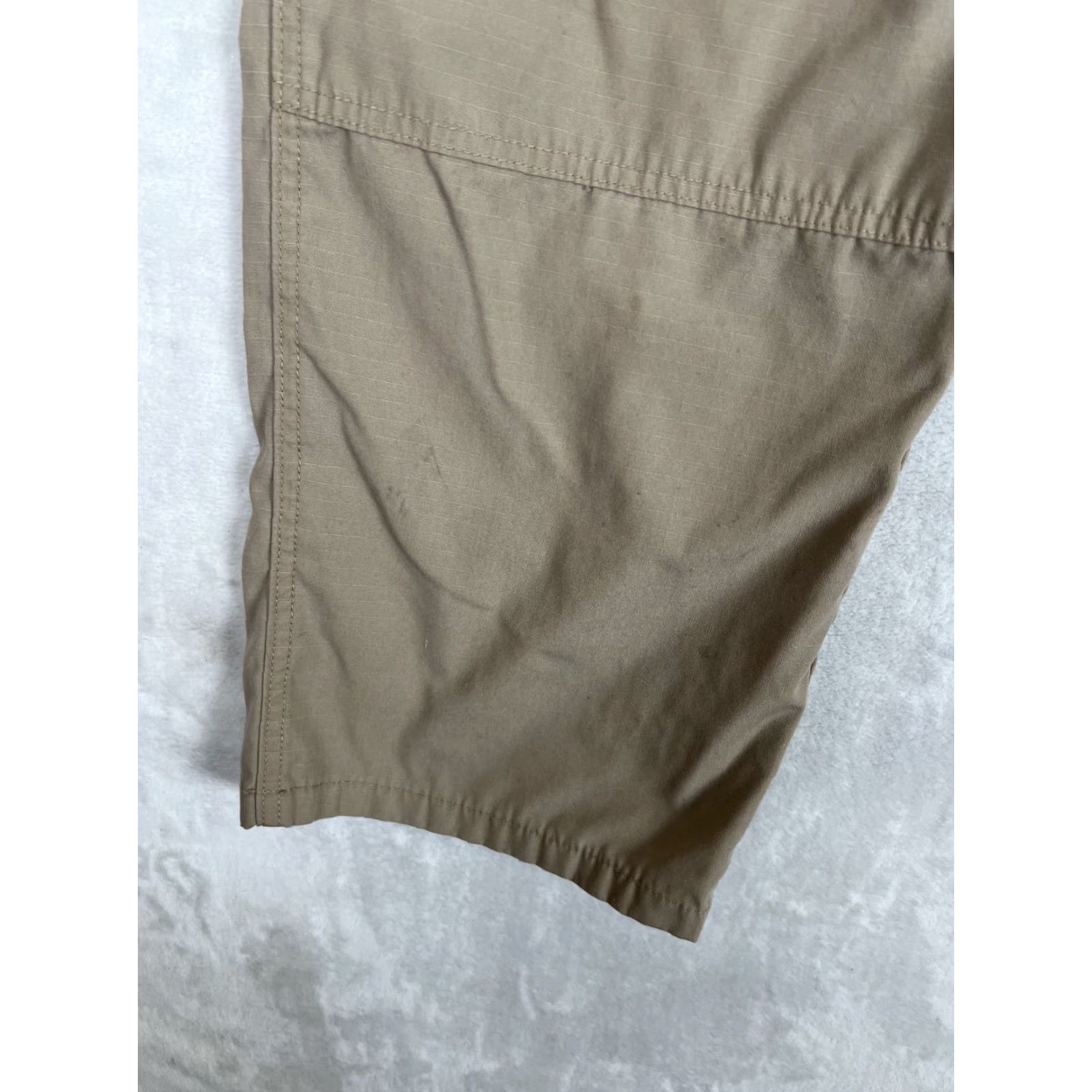 Vintage 5.11 Tactical Cargo Pants 44x32 Beige Tan Ripstop Cotton Straight Regular Mens Pants Size US 44 / EU 60 - 2 Thumbnail