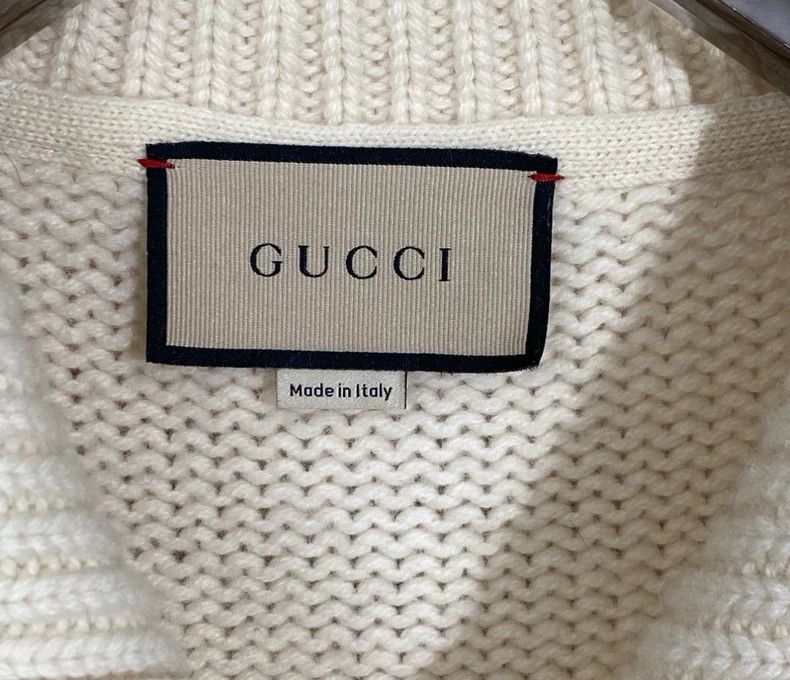 Gucci Gucci Twisted knitted sweater 2501-Nextarrow Size US L / EU 52-54 / 3 - 1 Thumbnail