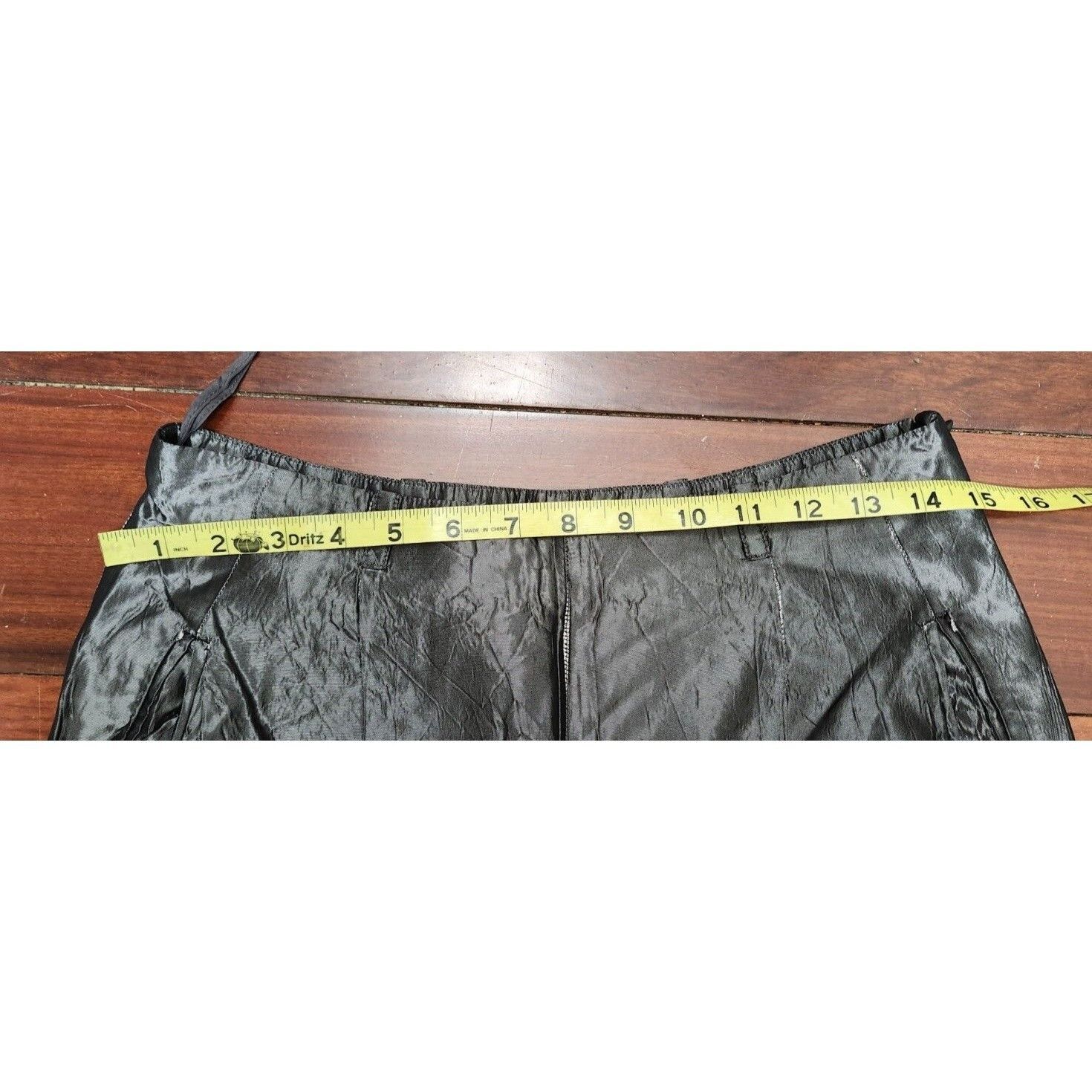 Miu Miu MIU MIU Size EU 46 Silver Dress Pants Women's Acetate Size 32" / US 10 / IT 46 - 14 Thumbnail