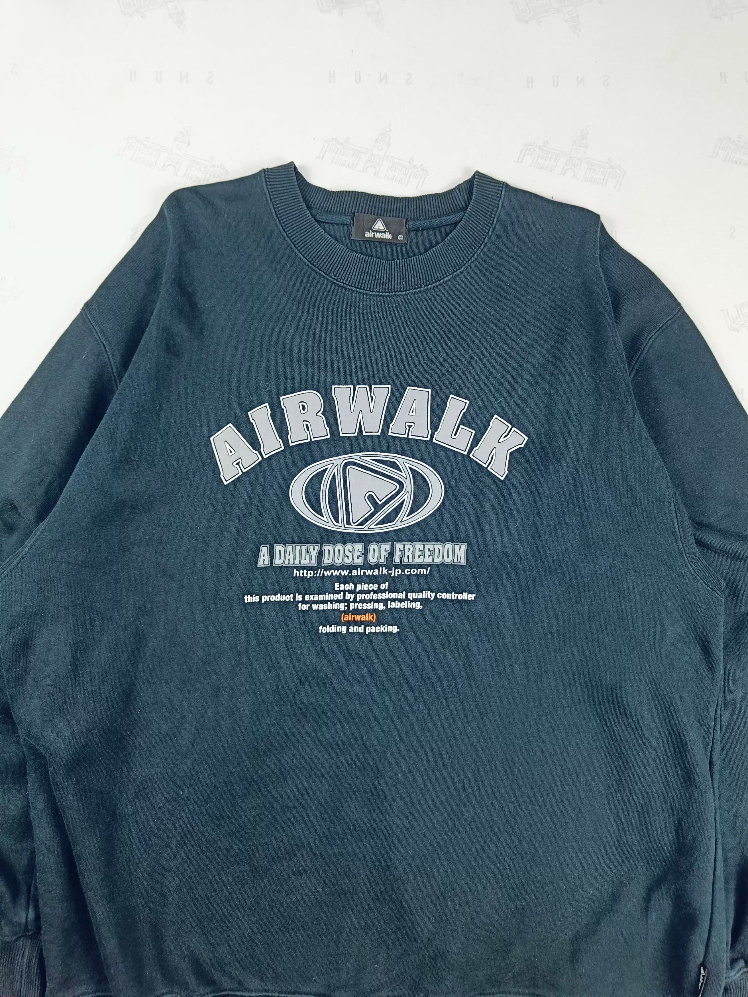 Airwalk AIRWALK Big Logo Sweatshirt Size US XL / EU 56 / 4 - 2 Thumbnail