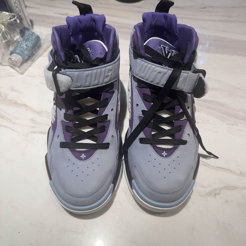 Louis Vuitton Louis Vuitton Trainer 2 High Top Sneakers -2508 Size US 6.5 / EU 39-40 - 2 Thumbnail
