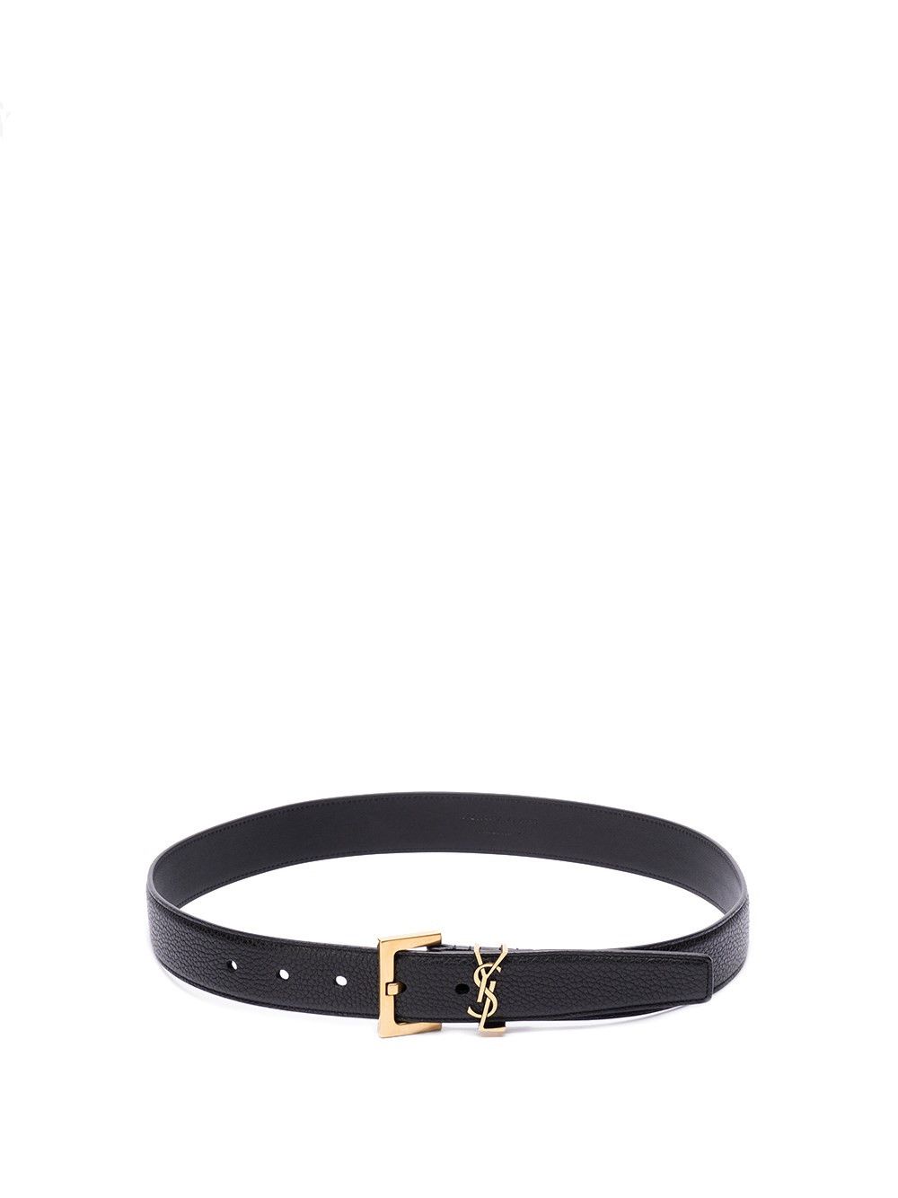 Saint Laurent Paris `Cassandre` Belt With Square Buckle Size ONE SIZE - 1 Thumbnail
