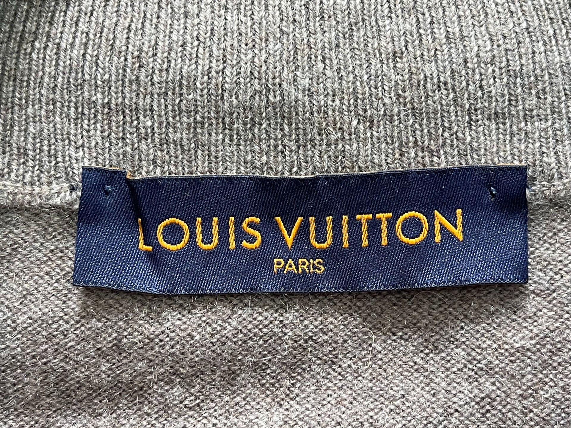 Louis Vuitton Louis Vuitton LV cashmere sweater Nextarrow-2412 Size US XL / EU 56 / 4 - 4 Thumbnail