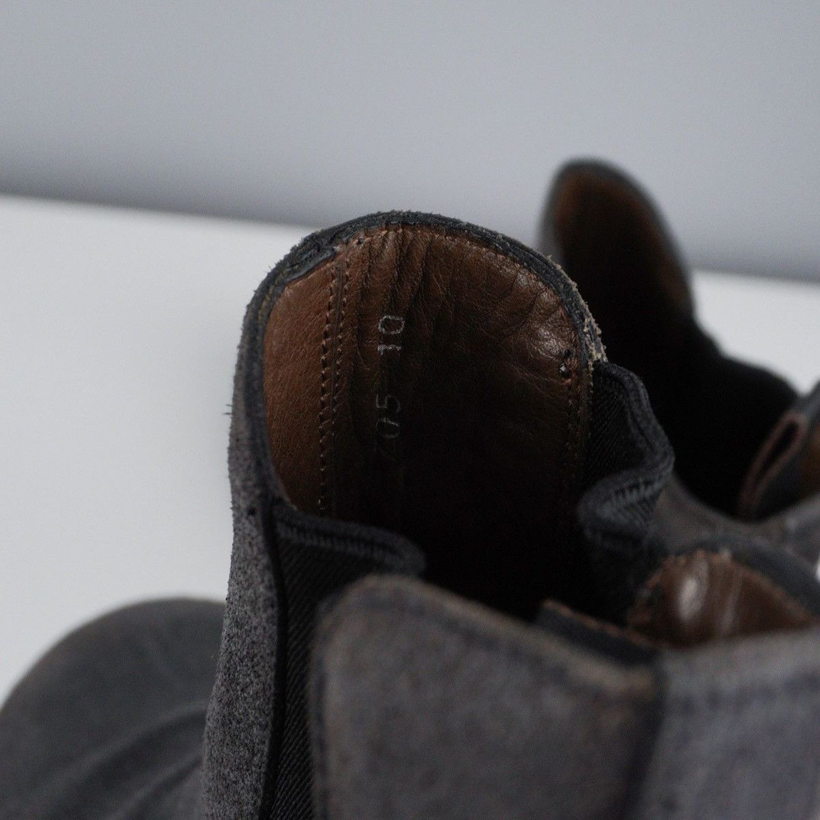 Jil Sander Jil sander black waxed leather vintage boots Size US 10 / EU 43 - 8 Thumbnail