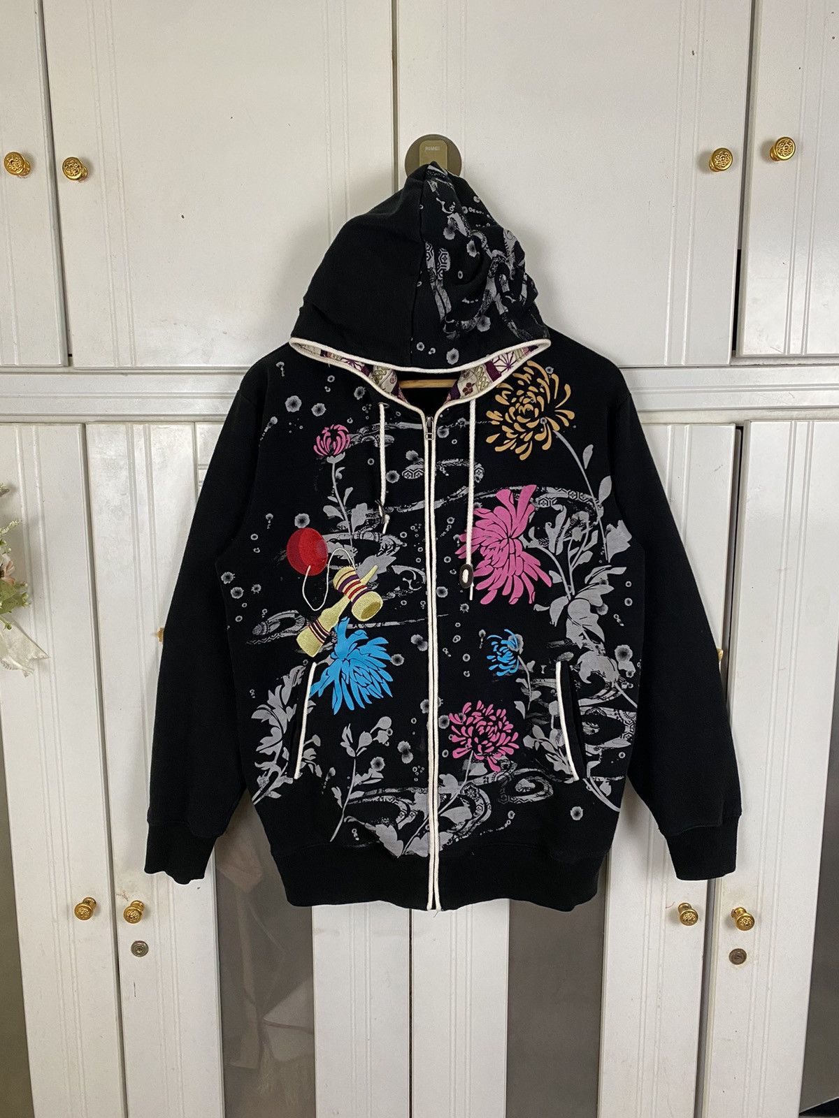 Vintage Sukajan Origami Hoodies