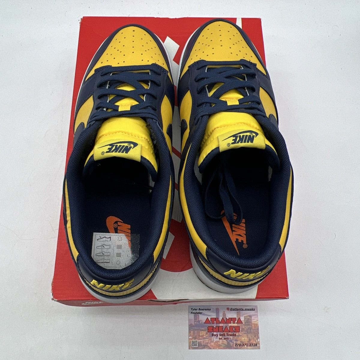 Nike Nike dunk low Michigan Size US 11 / EU 44 - 7 Thumbnail