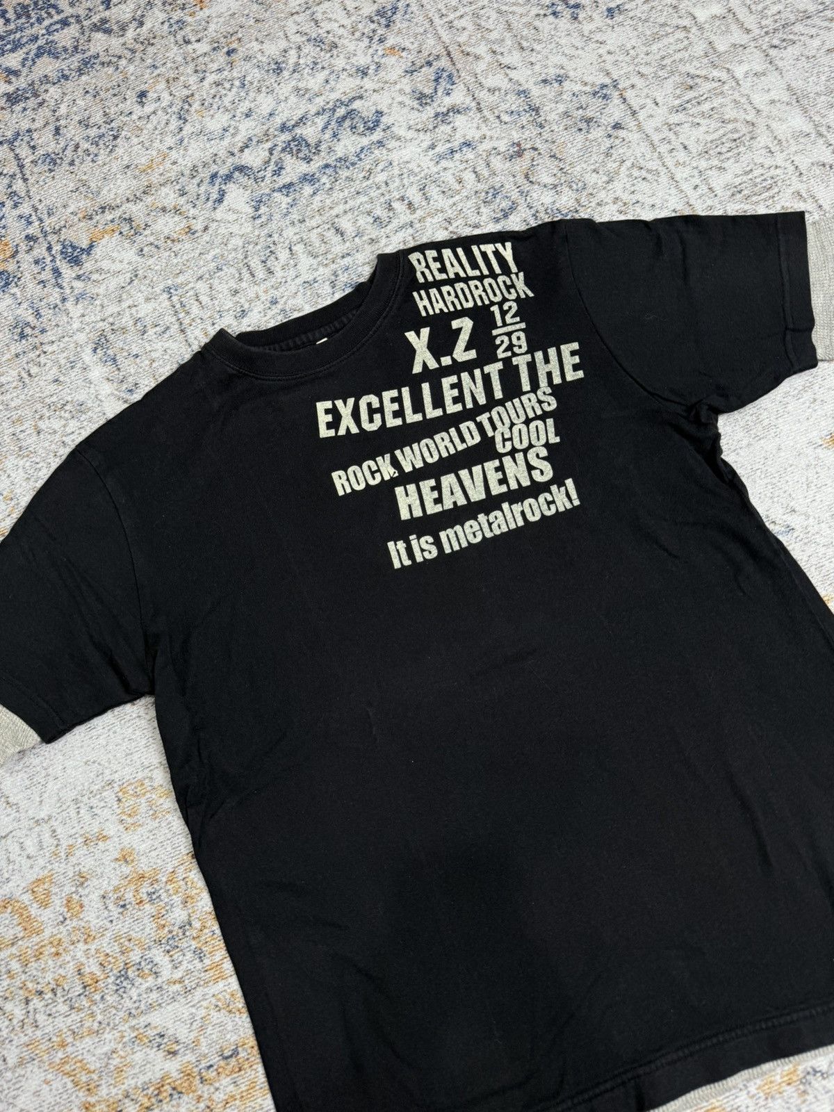 Japanese Brand Vintage R devil x wold tour 1970 rock tshirt Size US M / EU 48-50 / 2 - 4 Thumbnail