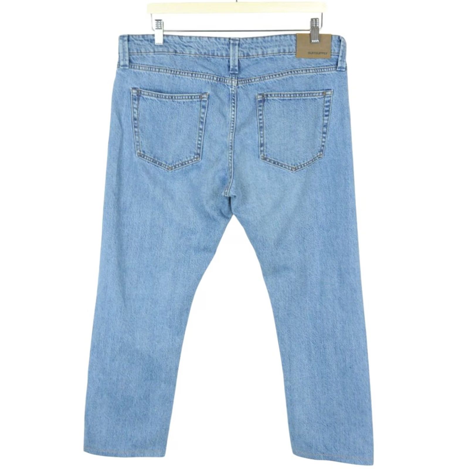 Suitsupply Suitsupply Selvedge Denim Goods Jeans Men W34/~L26 Regular Button Fly Faded Blue Size US 34 / EU 50 - 4 Thumbnail