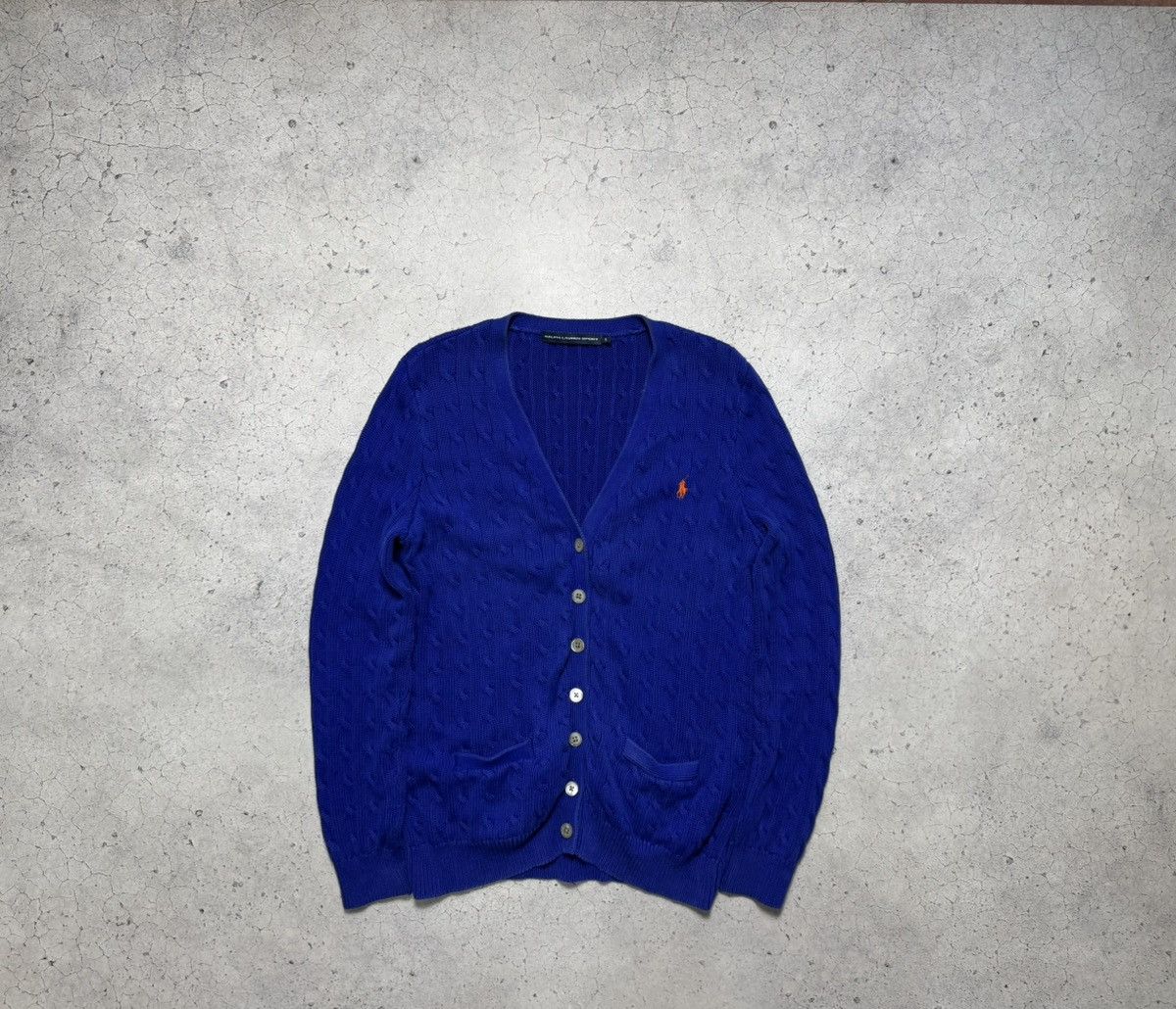 Polo Ralph Lauren × Ralph Lauren Polo Ralph Lauren Sport Women’s Knitted Cardigan Jacket Size XL / US 12-14 / IT 48-50 - 1 Thumbnail