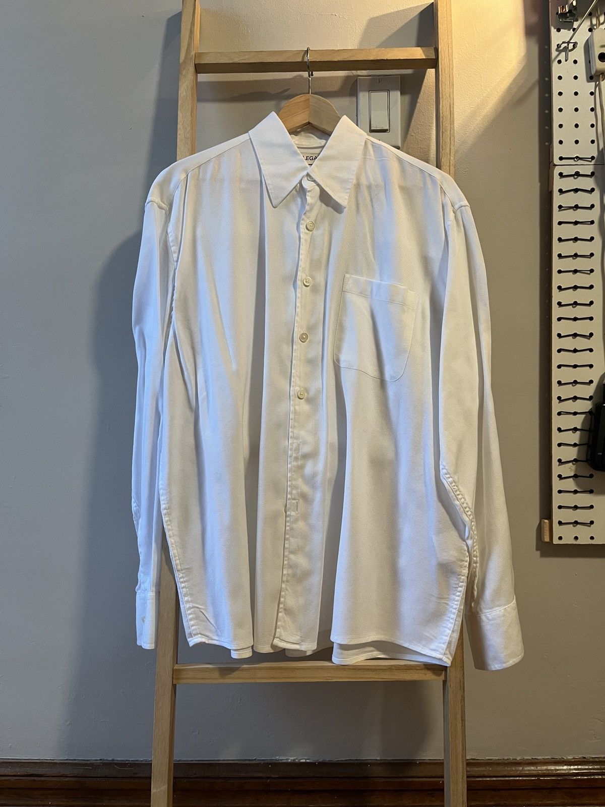 image of Our Legacy Above Shirt Aw23 in White, Men's (Size Medium)