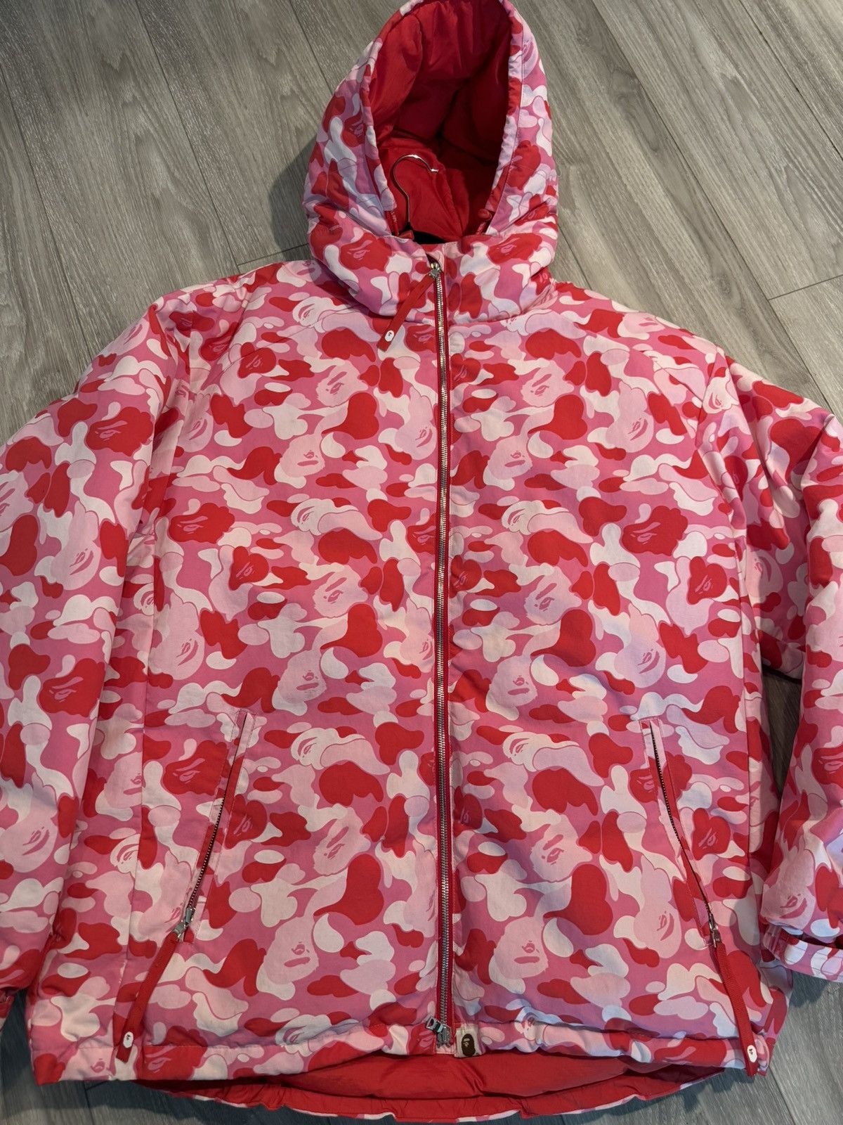 Bape × Vintage Bape Pink Camo Coat Size US XL / EU 56 / 4 - 2 Thumbnail