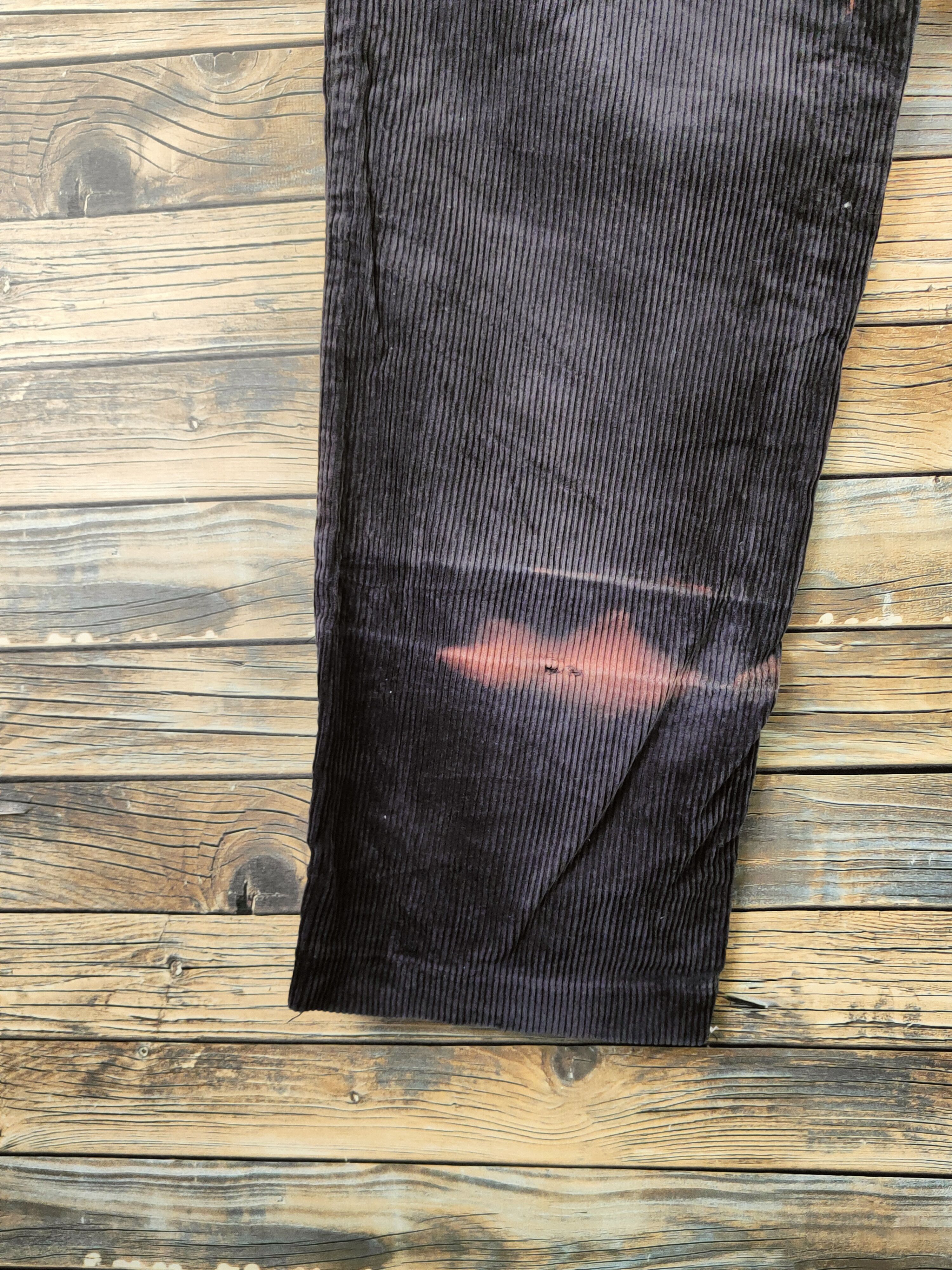 Japanese Brand DL Japanese Brand Dark Gray Corduroy Pants #46-368 Size US 27 - 9 Thumbnail