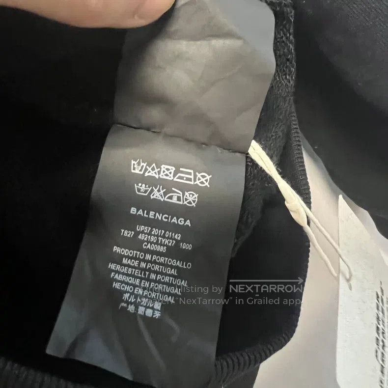 Balenciaga Balenciaga Logo Classic Hoodie Size US M / EU 48-50 / 2 - 5 Thumbnail