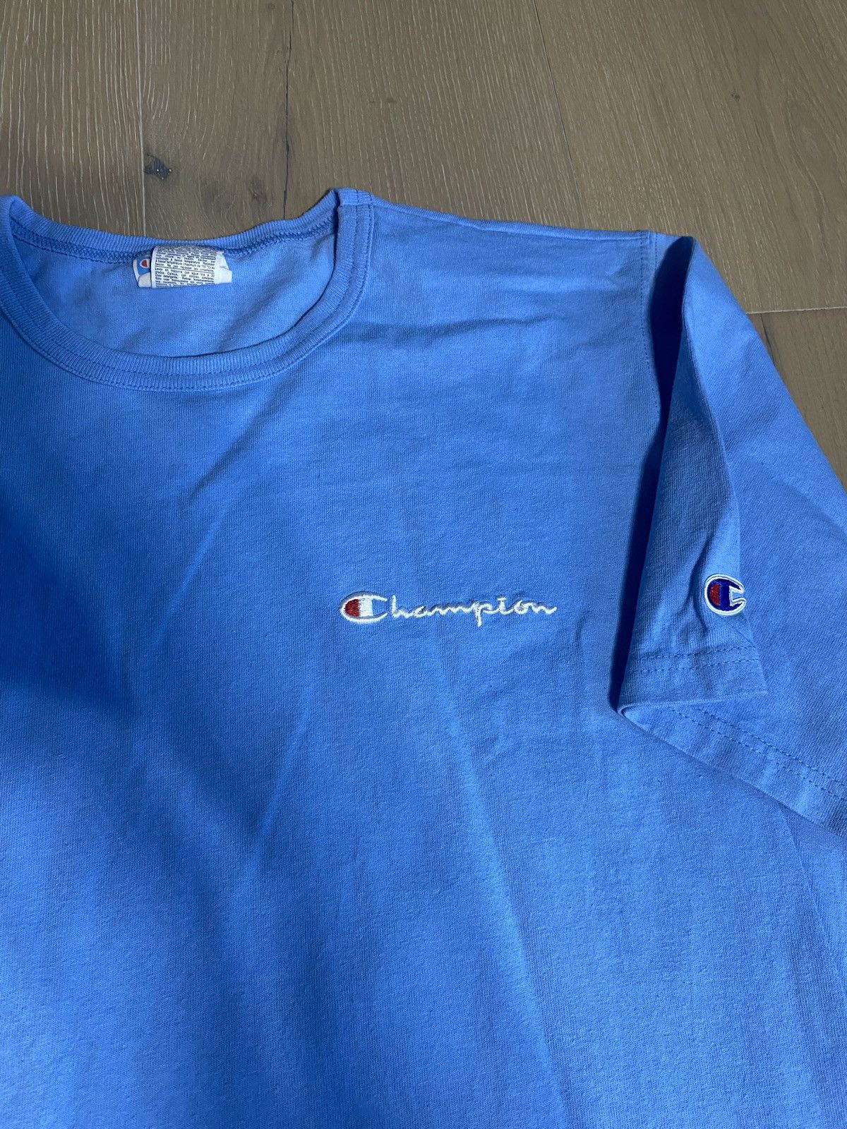 Champion Champion Baby Blue Shirt Size US XL / EU 56 / 4 - 4 Thumbnail