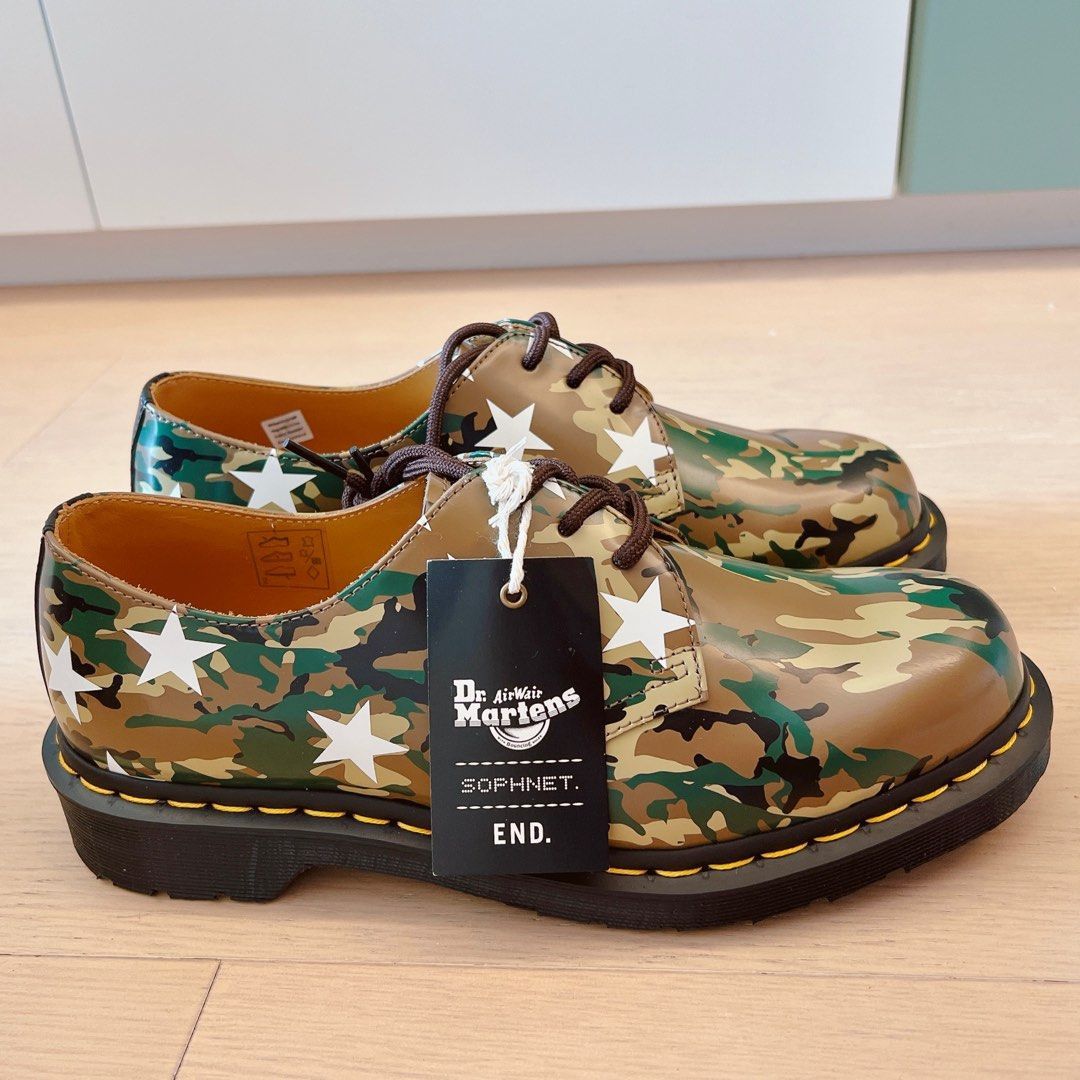 【未使用級】SOPHNET.x END x Dr. Martens 1461 Croc Sophnet. X End. Leather Shoes in Black | Dr. Martens