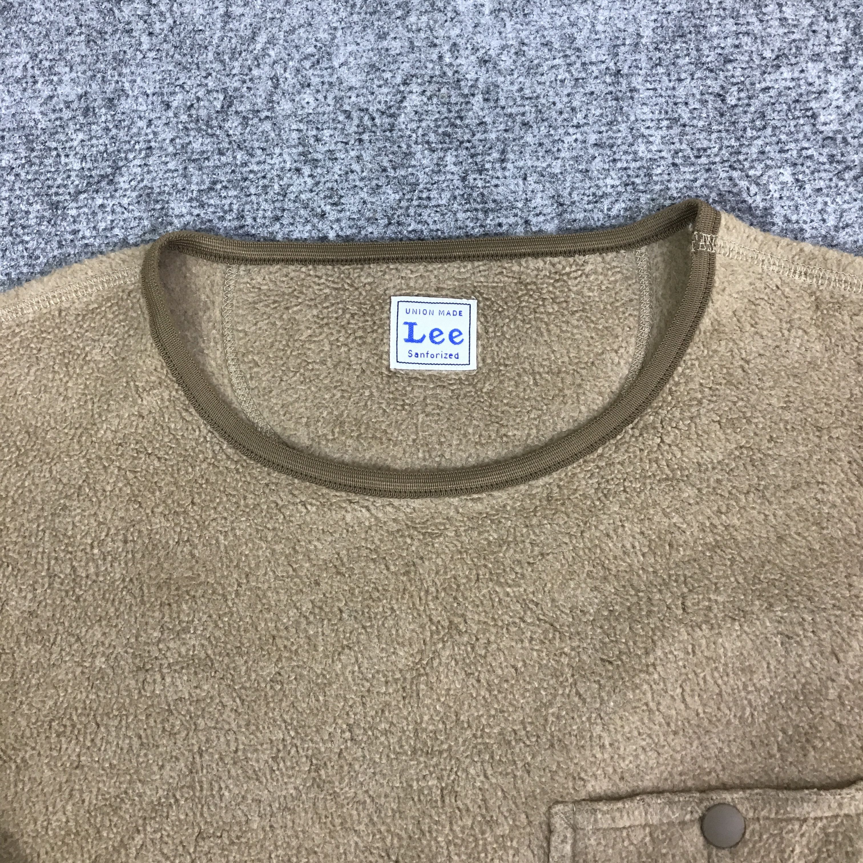 Lee union made Lee fleece sweatshirt K113B8 Size US M / EU 48-50 / 2 - 8 Thumbnail