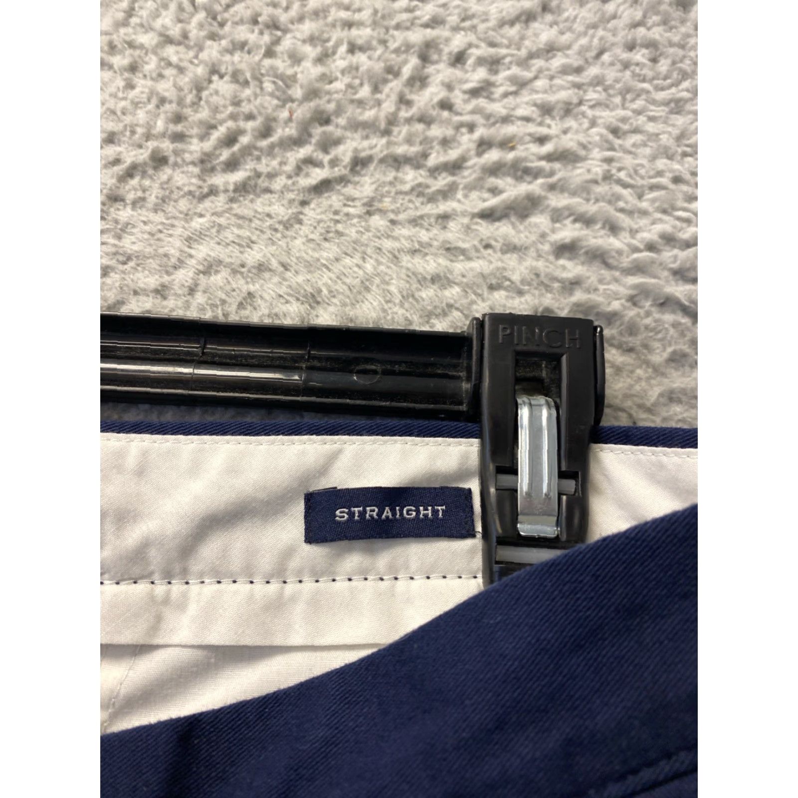 J.Crew J.Crew Chino Pants Mens 32x34 Slim Tapered Navy Cotton Spandex Flat Front Zip Pockets Preppy/0552 Size US 32 / EU 48 - 7 Thumbnail