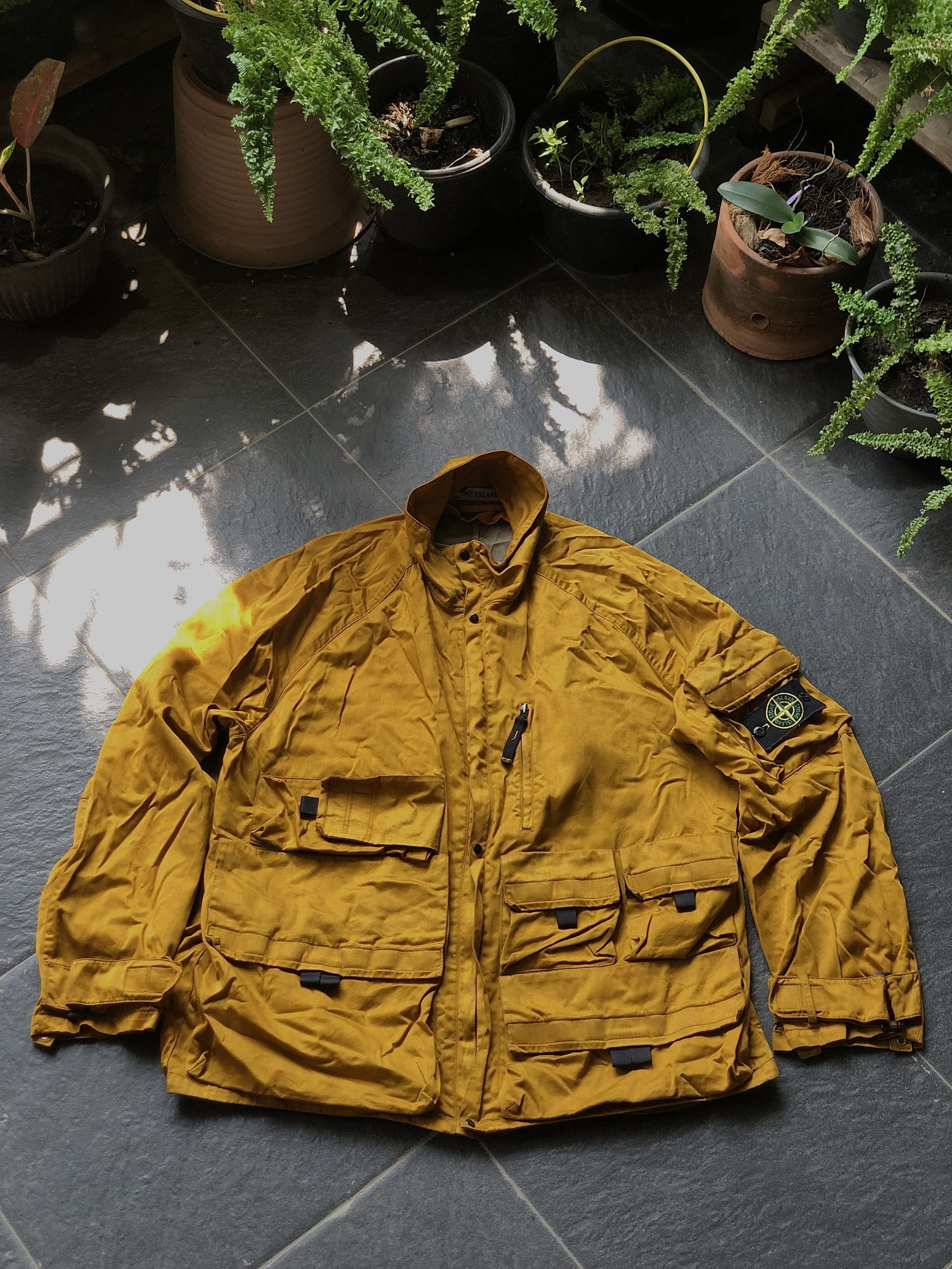 Stone Island Raso Gommato Double Ghost Piece | Grailed
