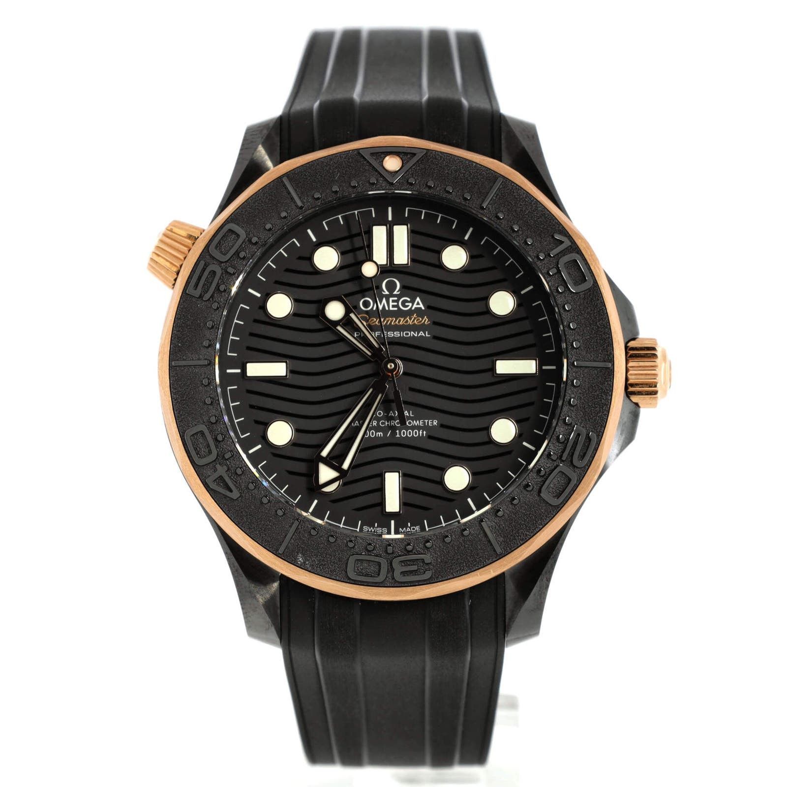 image of Omega Seamaster Professional Diver 300M Co-Axial Master in Black, Women's