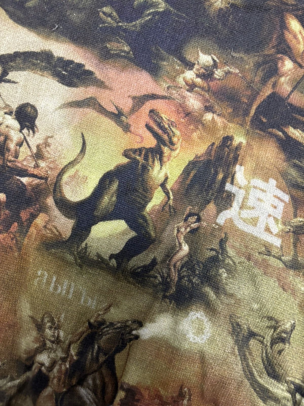 GSUS Sindustries × Japanese Brand GSUS Sindustries y2k erotic girls and dinosaurs over print Size M / US 6-8 / IT 42-44 - 8 Thumbnail
