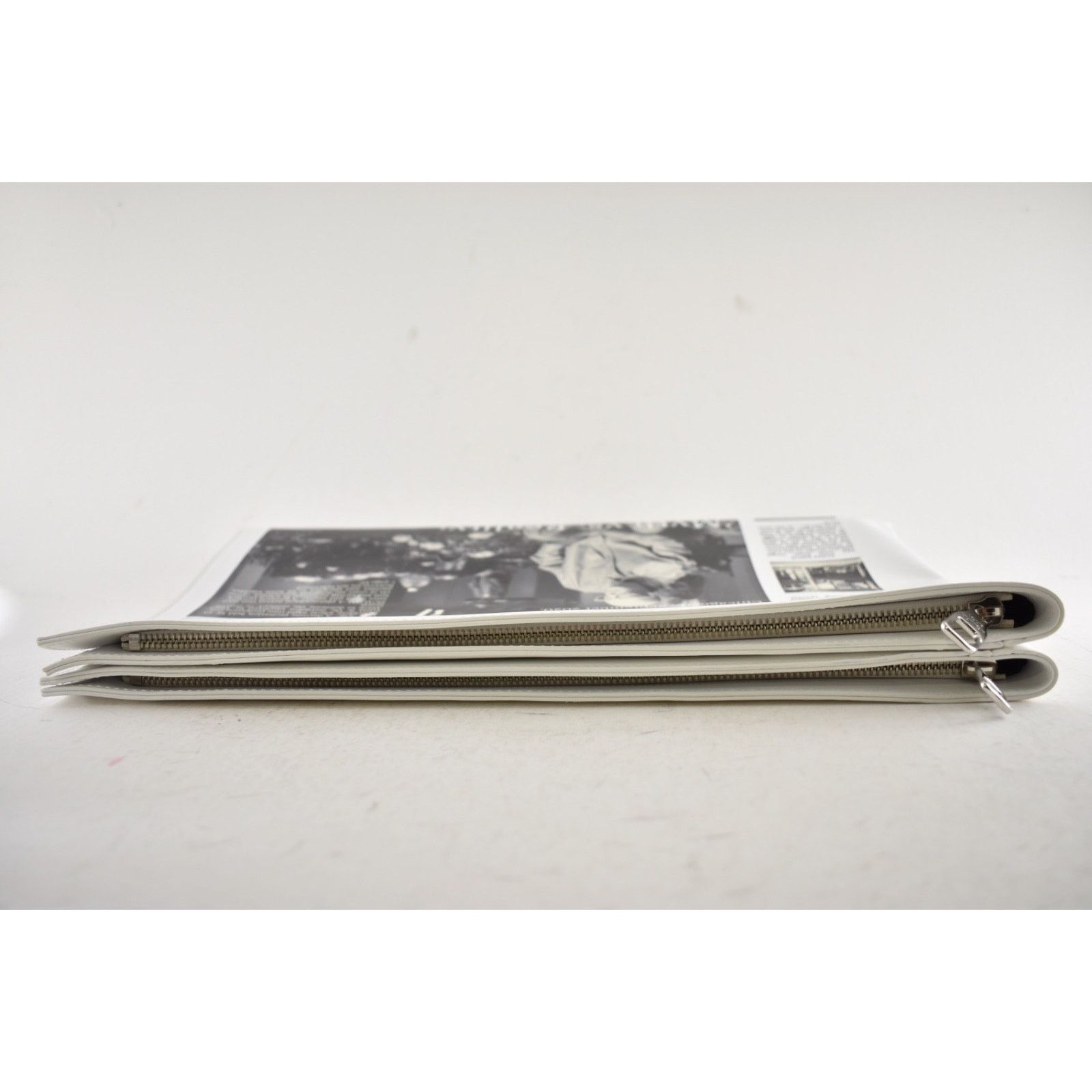 Louis Vuitton Newspaper Pouch Leather Tourist Purist Virgil Clutch Bag Size ONE SIZE - 10 Thumbnail