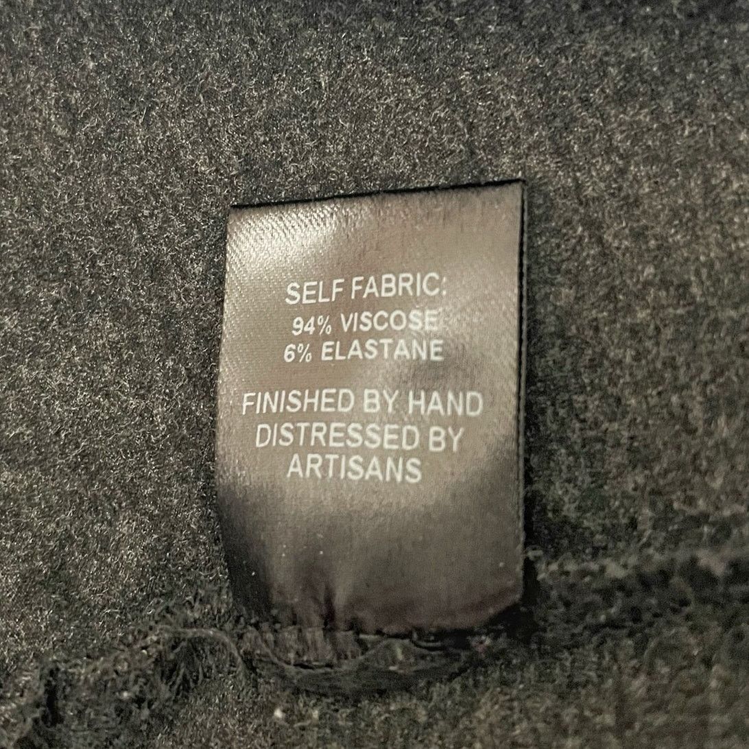 Gary Graham Anagram Jersey Sleeveless Mini Dress Gray Asymmetric Medium Size M / US 6-8 / IT 42-44 - 6 Thumbnail