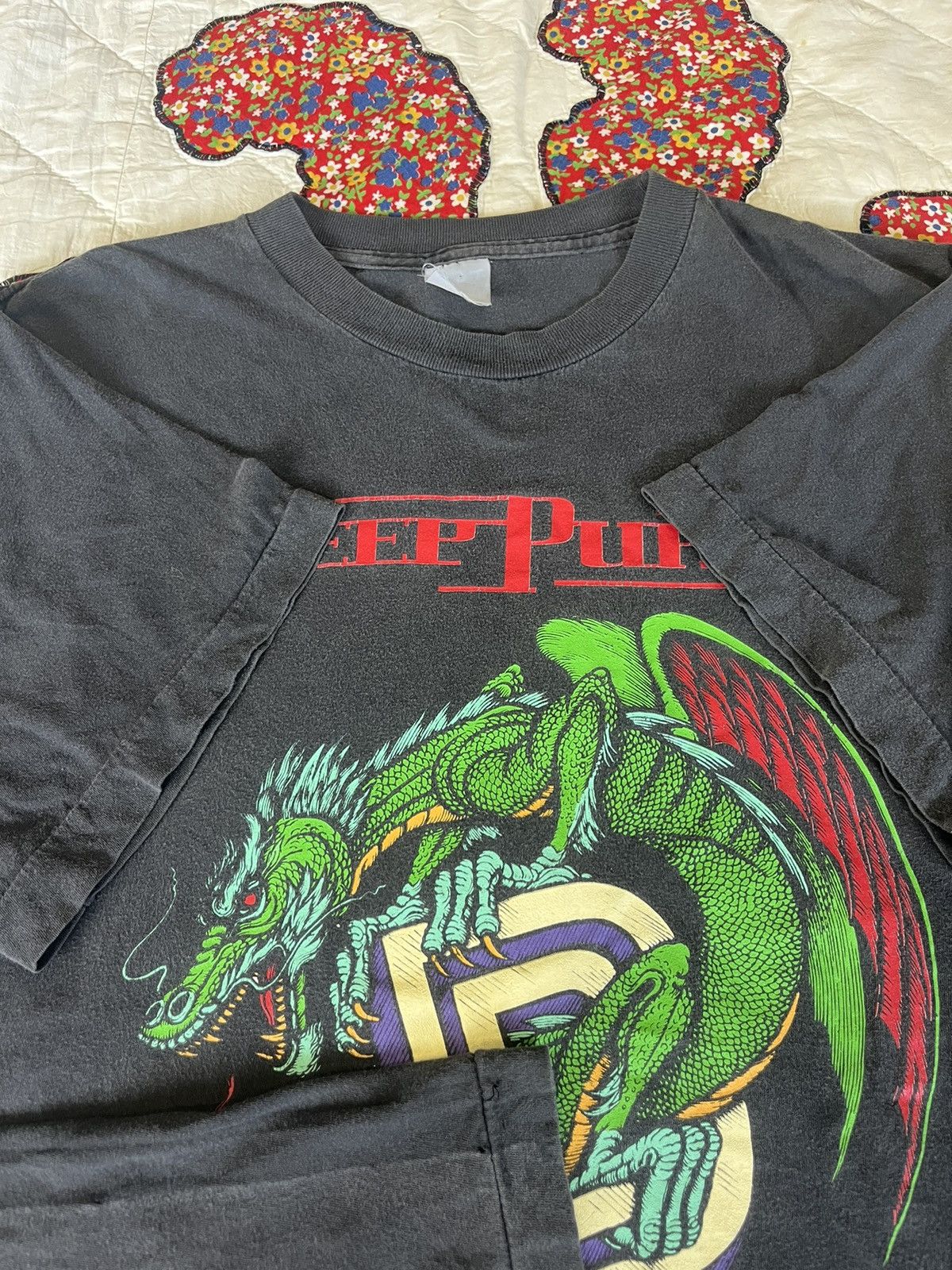 Band Tees Vintage DEEP PURPLE The Battle Rages On World Tour 93-94’s Size US XXL / EU 58 / 5 - 8 Thumbnail