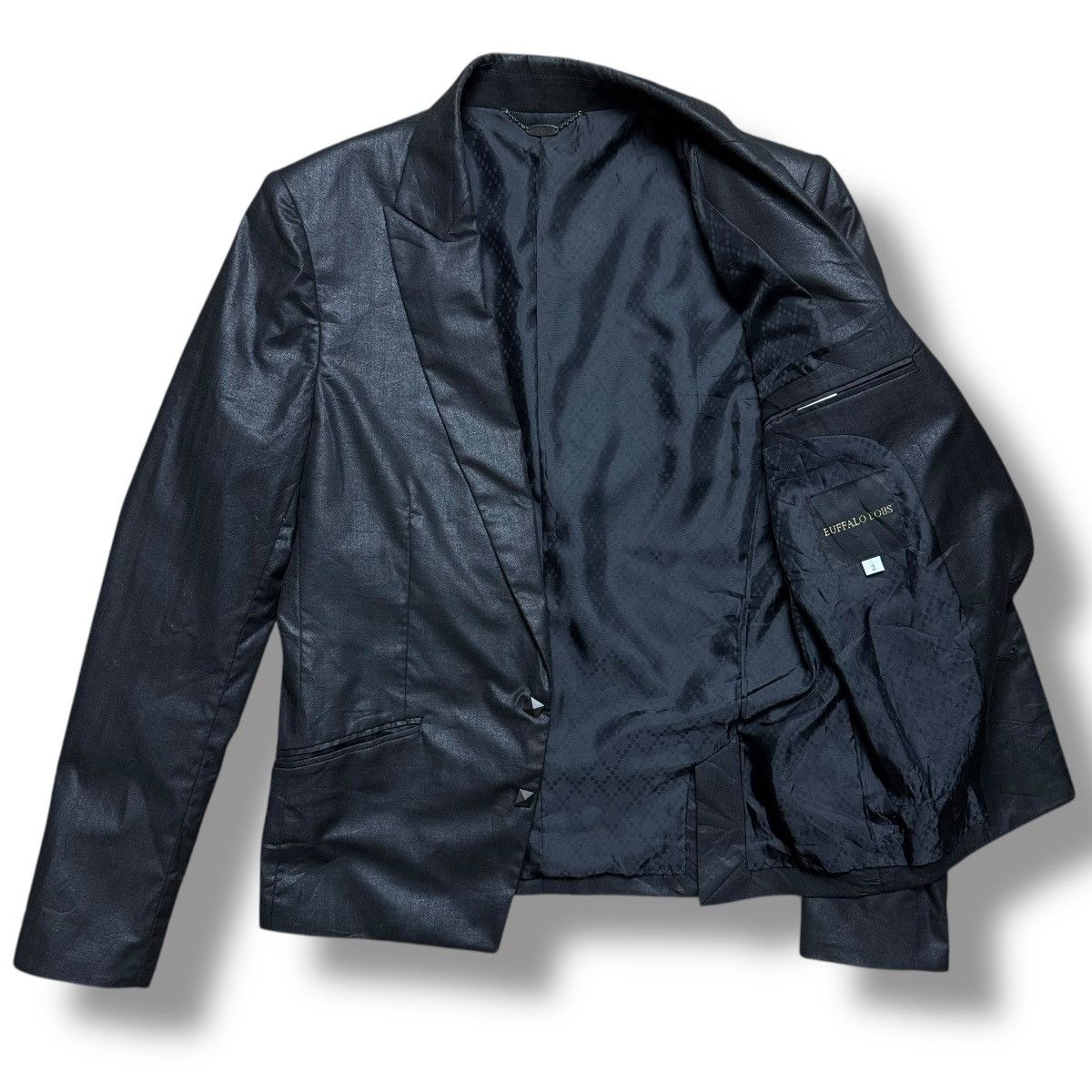 BUFFALO BOBS Buffalo Bobs Waxed Chain Blazer Jacket Size US M / EU 48-50 / 2 - 4 Thumbnail