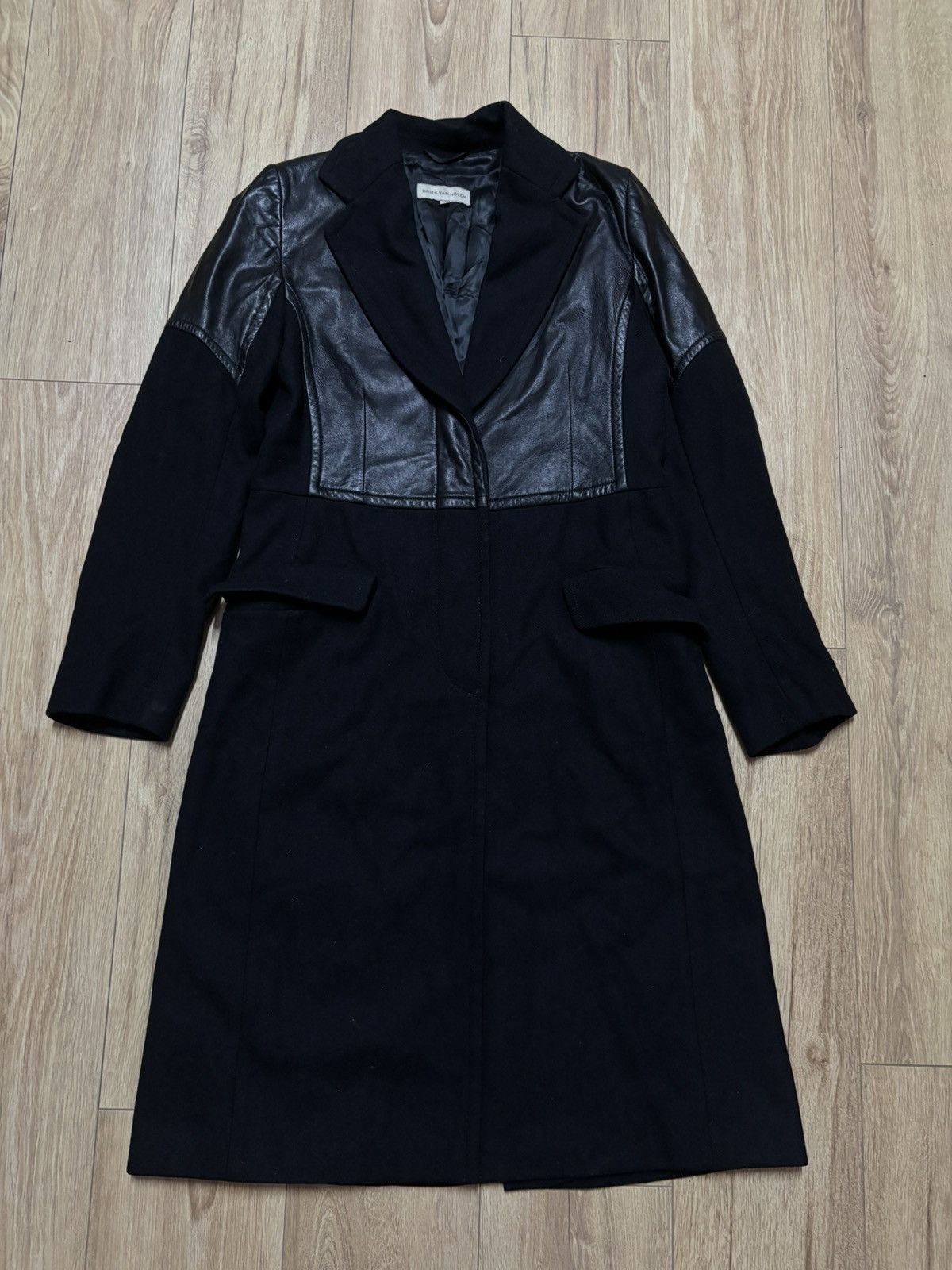 Dries Van Noten Dries van Noten vintage leather patch coat Size M / US 6-8 / IT 42-44 - 2 Thumbnail