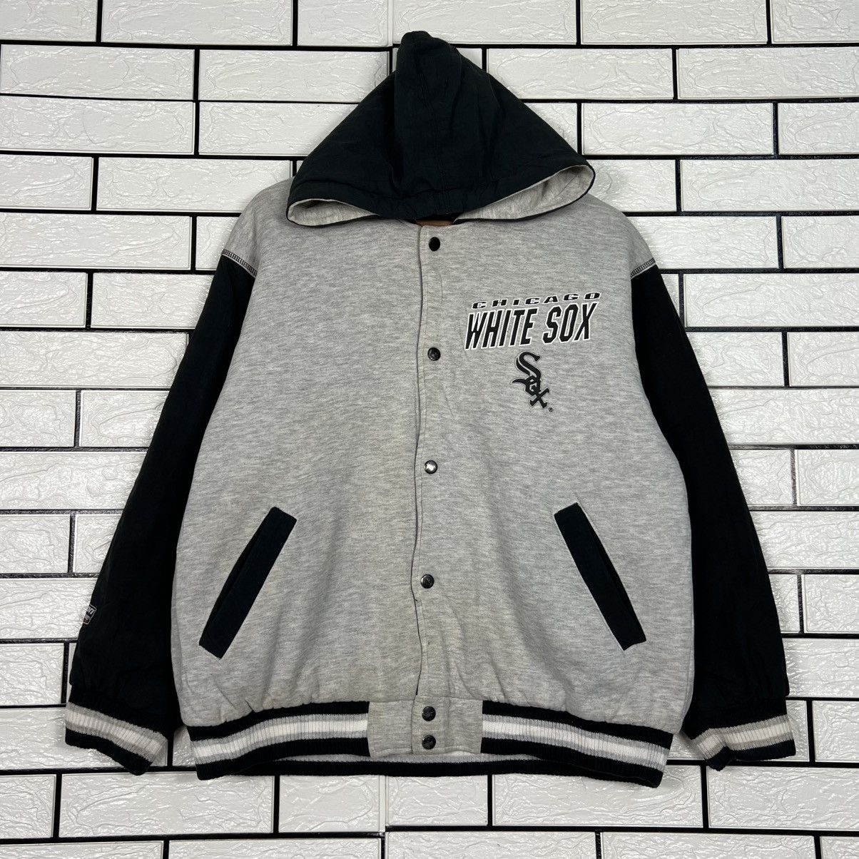 MLB CHICAGO WHITE SOX Reversible Hooded Varsity Youth #4059-C184 Size US M / EU 48-50 / 2 - 6 Thumbnail