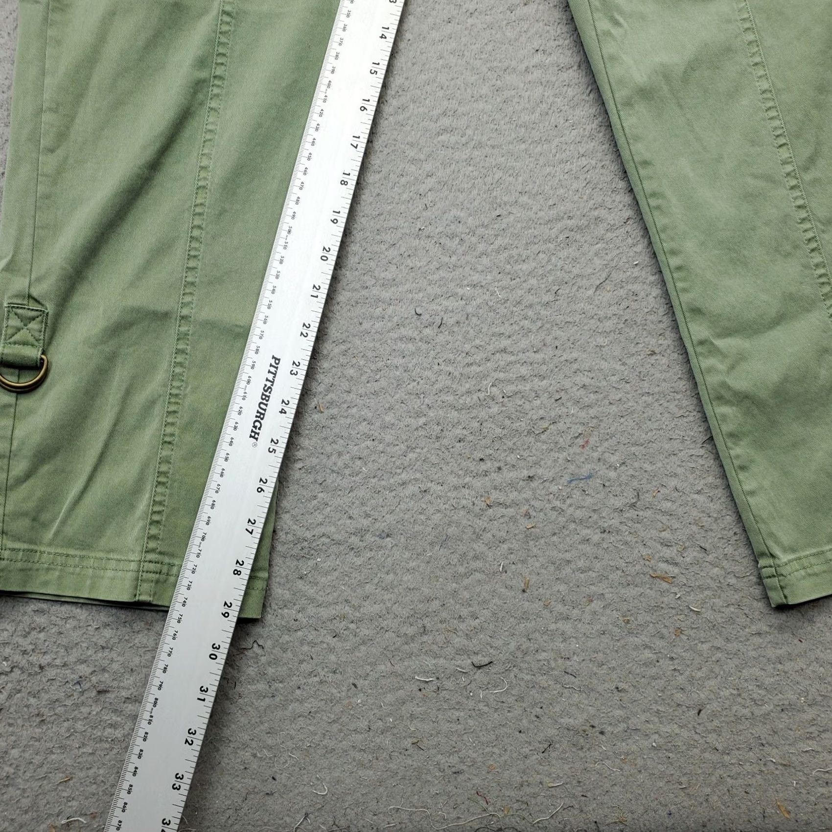 Soft Surroundings Soft Surroundings Pull On Pants Womens M Green Straight Leg Elastic Waist Pockets Shirt? Size 32" / US 10 / IT 46 - 4 Thumbnail