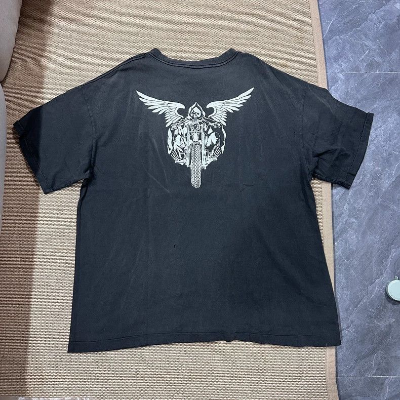 Saint Michael Saint Michael Motorcycles are made of old washed short sle Size US XXL / EU 58 / 5 - 2 Thumbnail