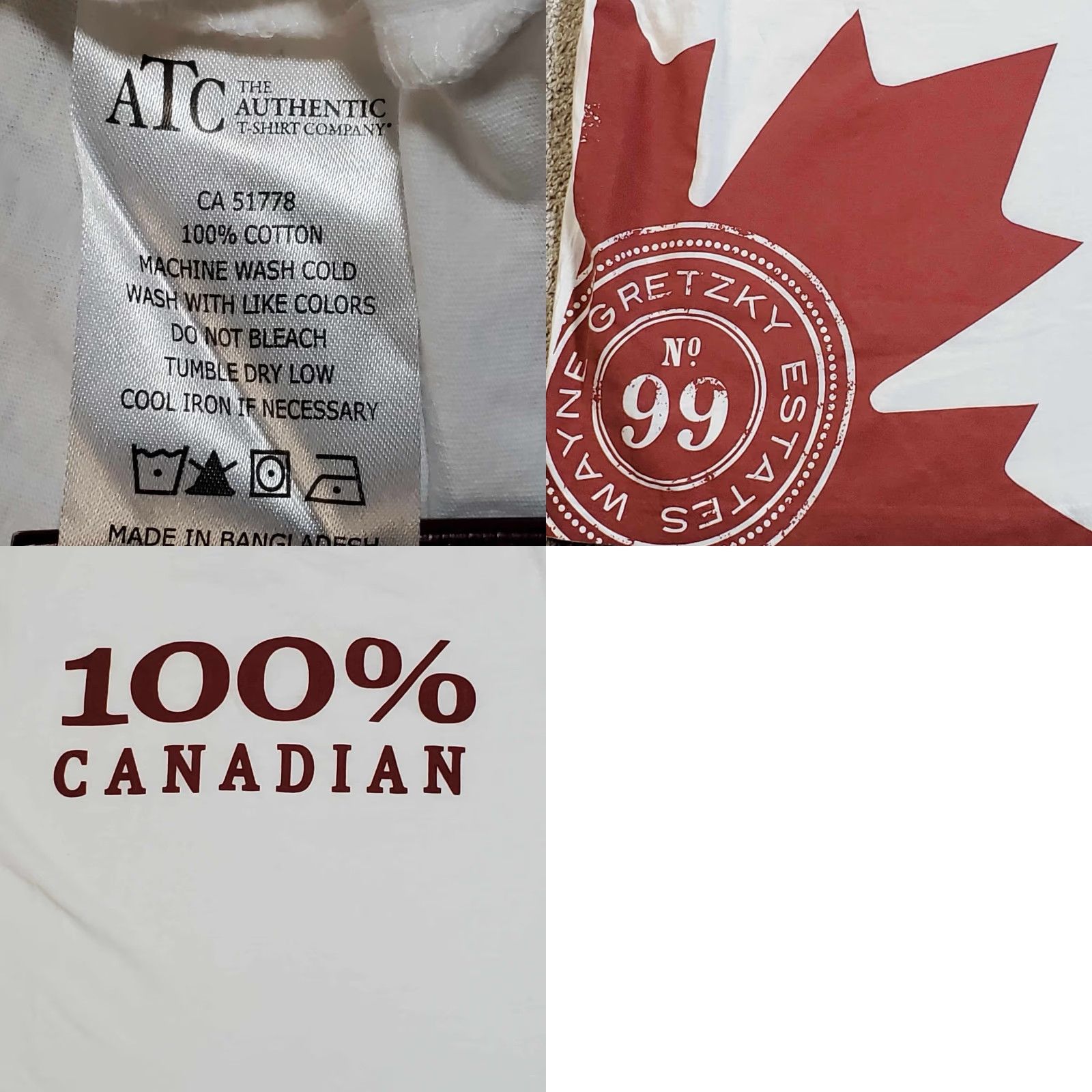 Vintage Wayne Gretzky’s Official Winery T Shirt Adult Medium Whiskey M Size US M / EU 48-50 / 2 - 8 Thumbnail