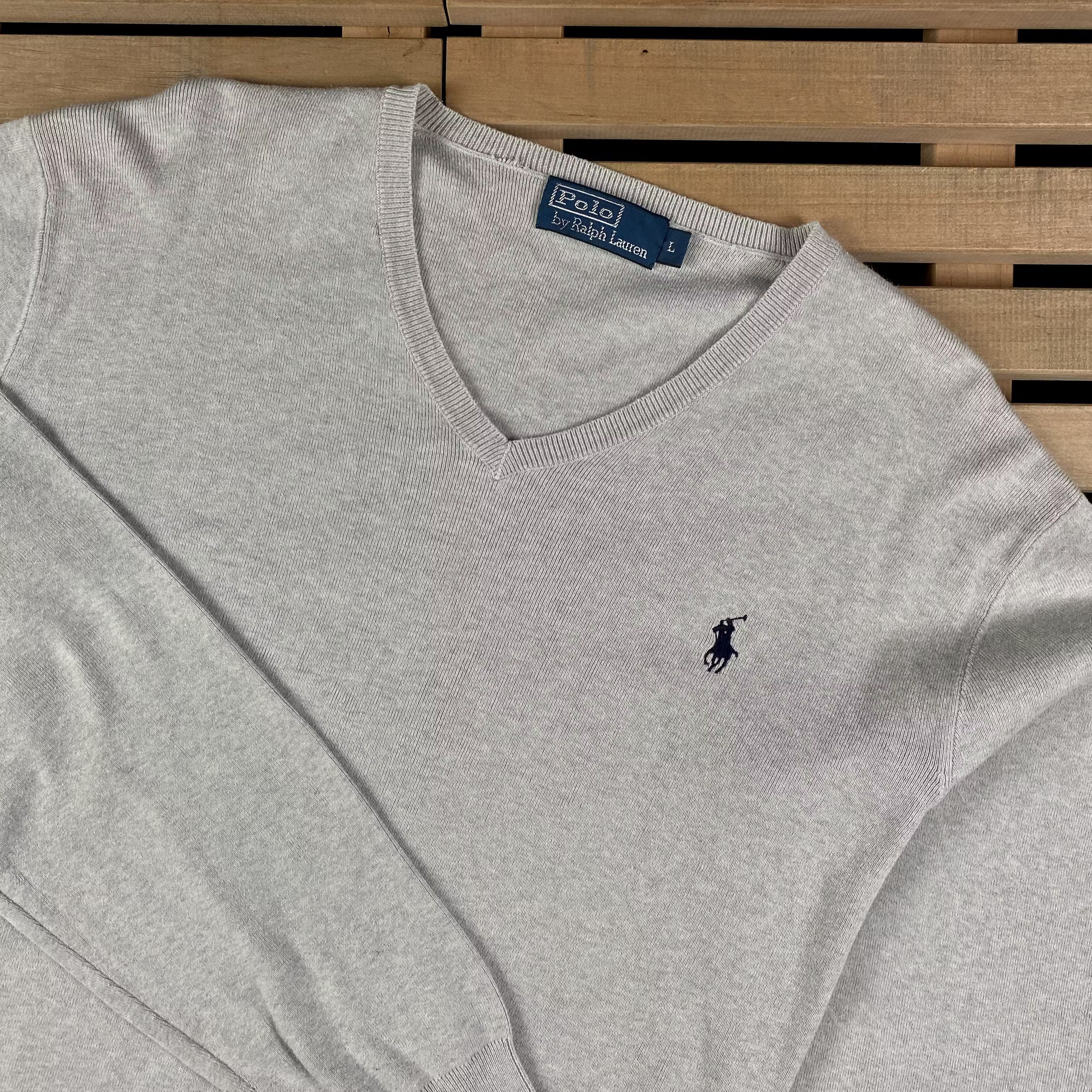 Polo Ralph Lauren × Ralph Lauren × Vintage Mens Long Sleeve Jumper Polo Ralph Lauren Vintage Size L Size US L / EU 52-54 / 3 - 2 Thumbnail
