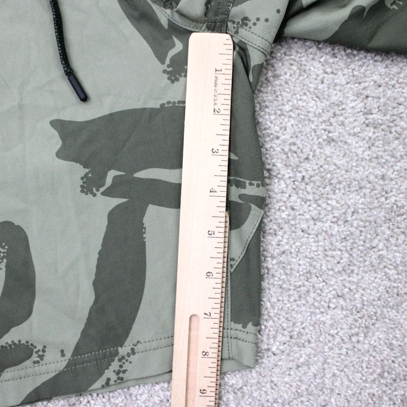Roark Roark Men 30 Green Camo Explorer 2.0 Shorts Drawstring Pockets Stretch Chino Utility Size US 30 / EU 46 - 3 Thumbnail