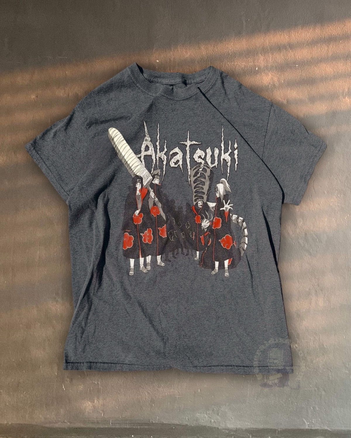 Anime naruto akatsuki y2k 20th limited vintage t thrashed sunfaded Size US S / EU 44-46 / 1 - 1 Thumbnail