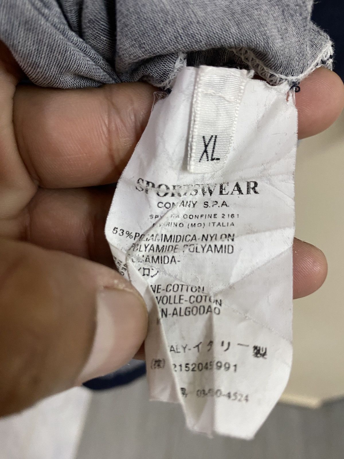 Stone Island Rare Vtg Stone Island Tee Size US XL / EU 56 / 4 - 11 Thumbnail