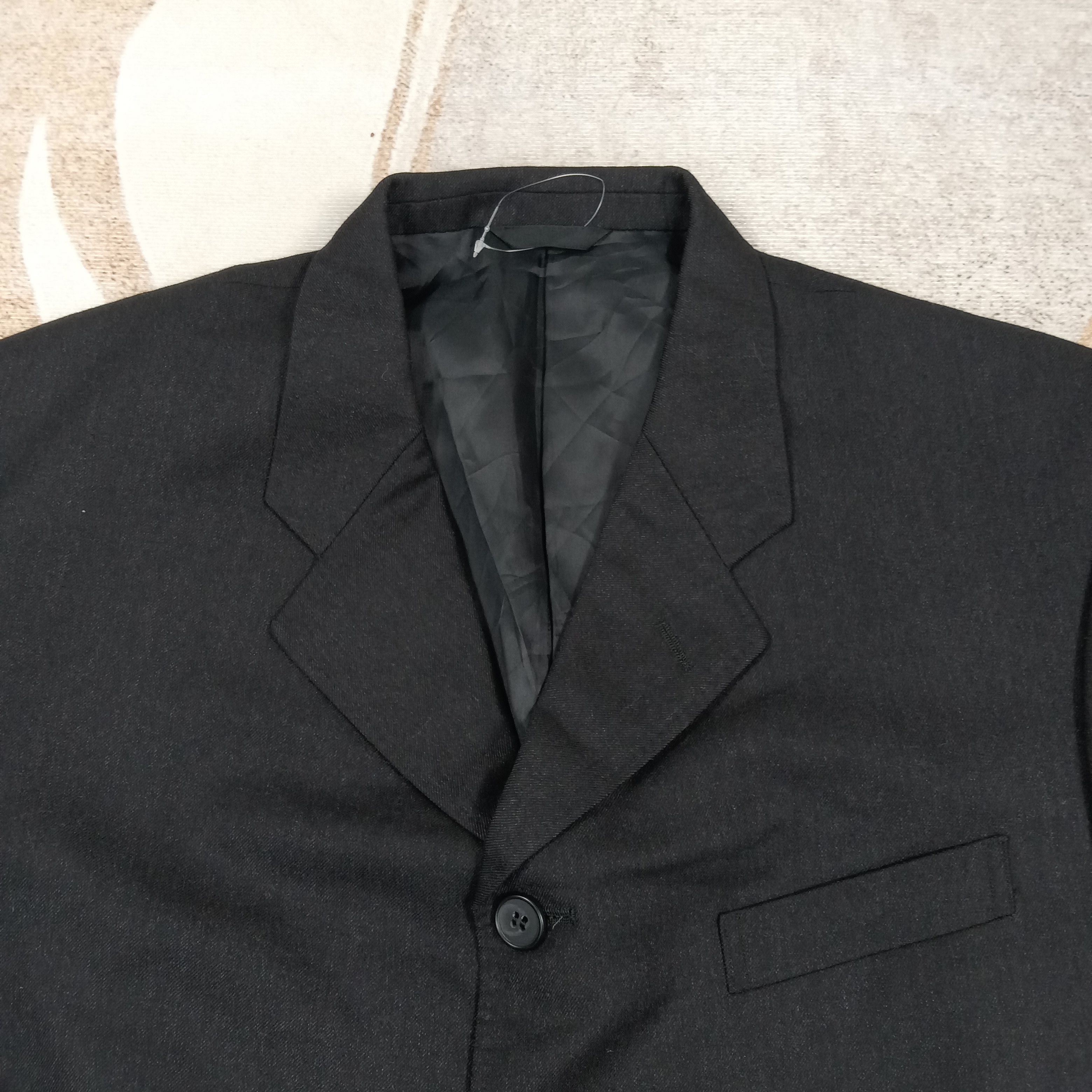 Yohji Yamamoto A.A.R. by Yohji Yamamoto Japanese Wool Blazer C290N20 Size 38R - 3 Thumbnail