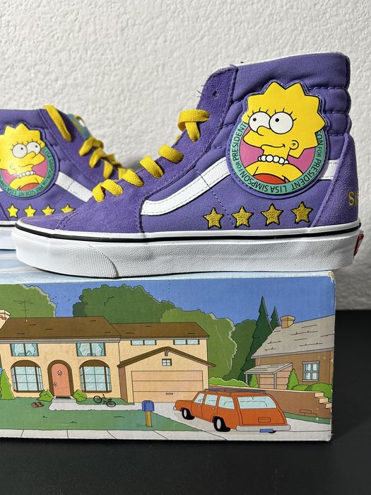 Vans Vans x The Simpsons Lisa for President Grailed