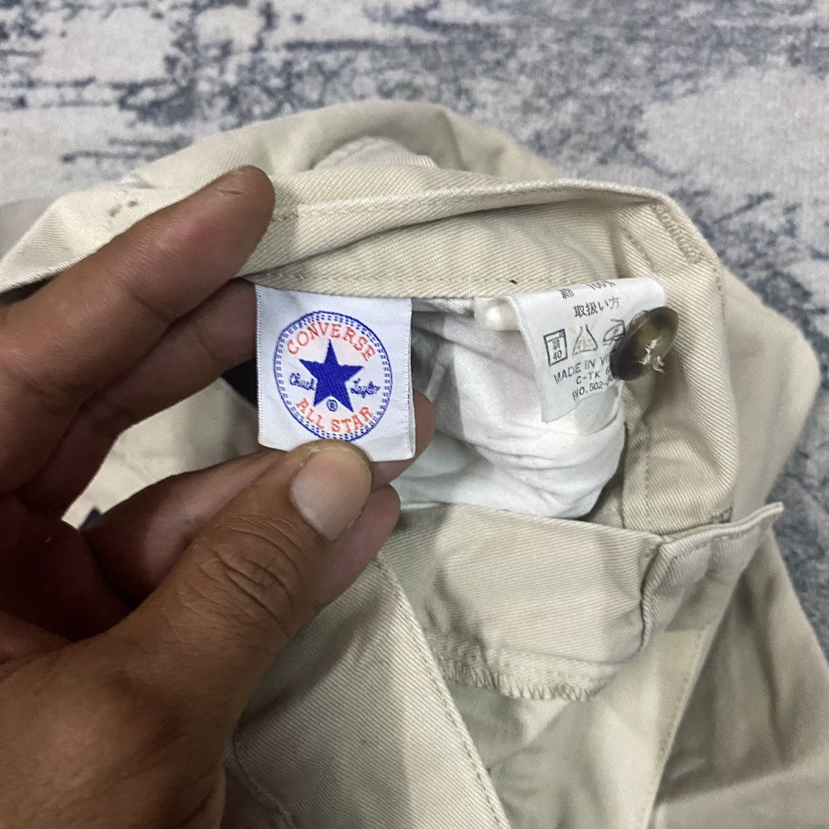 Converse Vtg Converse Baggy Chinos Pants Size US 30 / EU 46 - 4 Thumbnail