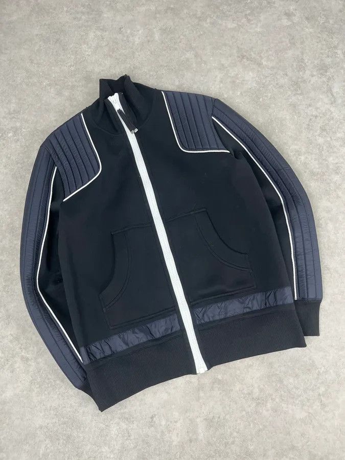 Diesel Diesel Black Hybrid Tactical Bomber Jacket Size US M / EU 48-50 / 2 - 4 Thumbnail