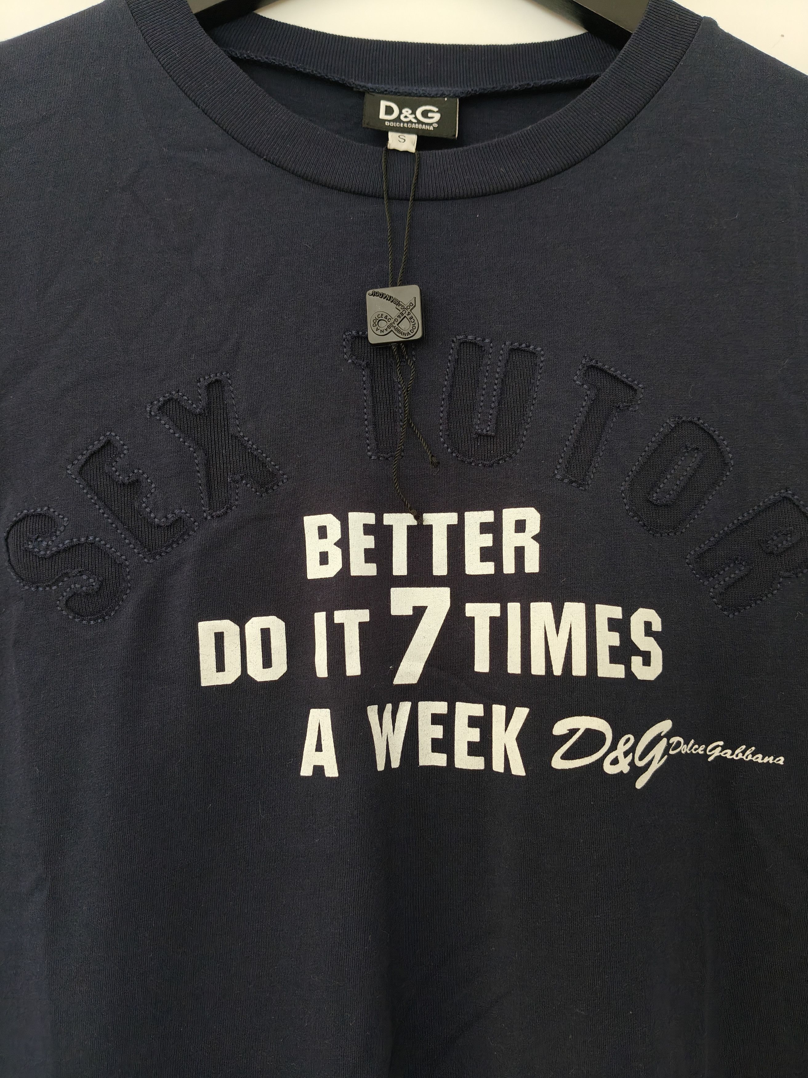 Dolce & Gabbana Dolce & Gabbana 'Sex Tutor' long sleeve tee Size US S / EU 44-46 / 1 - 1 Thumbnail