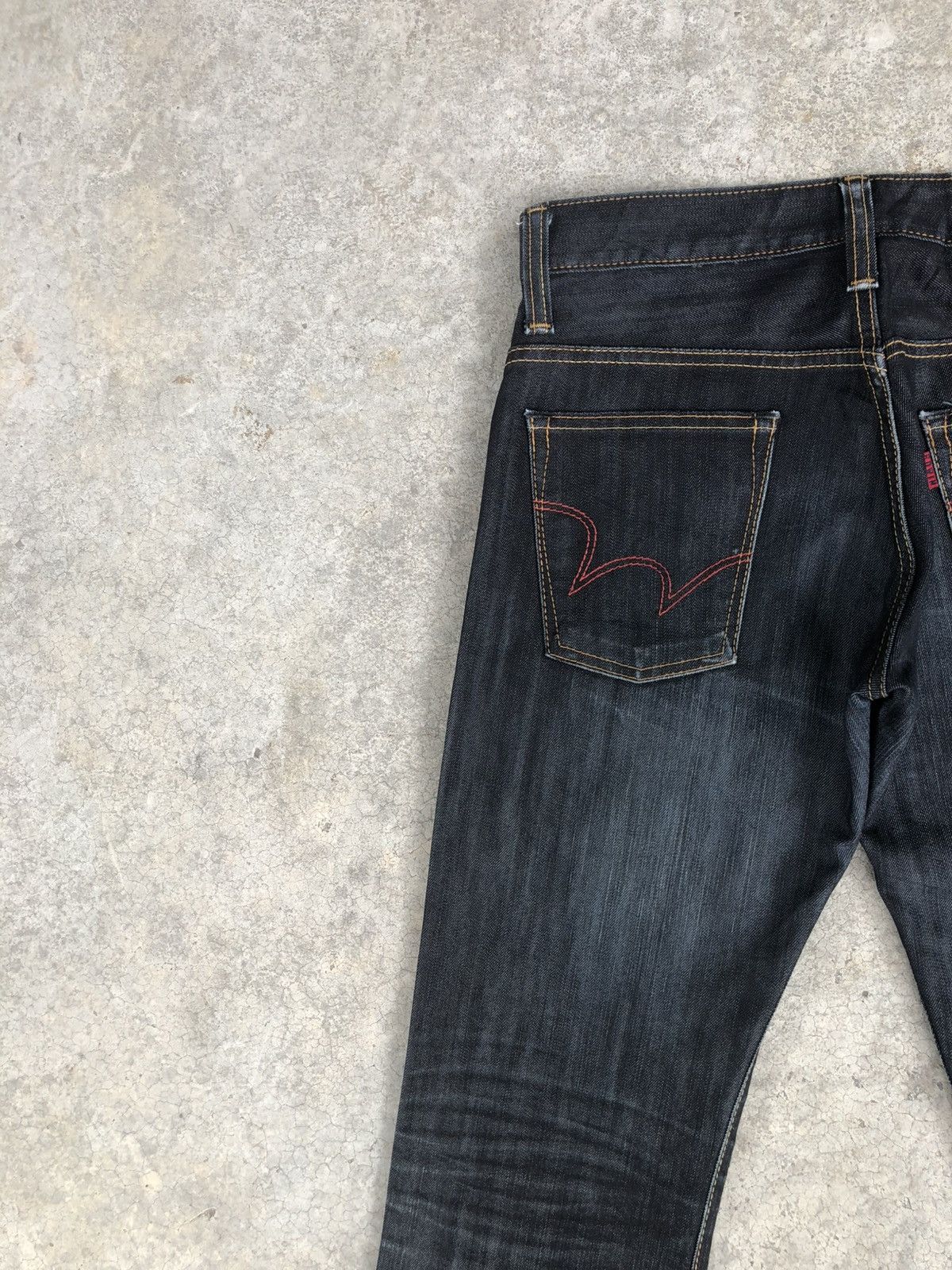 If Six Was Nine Japanese Edwin Flared Jeans Bootcut Jeans Size US 31 - 9 Thumbnail