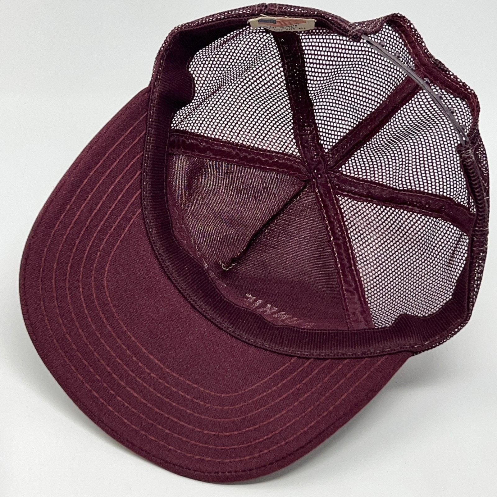 Vintage Vintage 80s Punkie Stevenson Trucking Co Trucker Hat Cap Red Size ONE SIZE - 4 Thumbnail