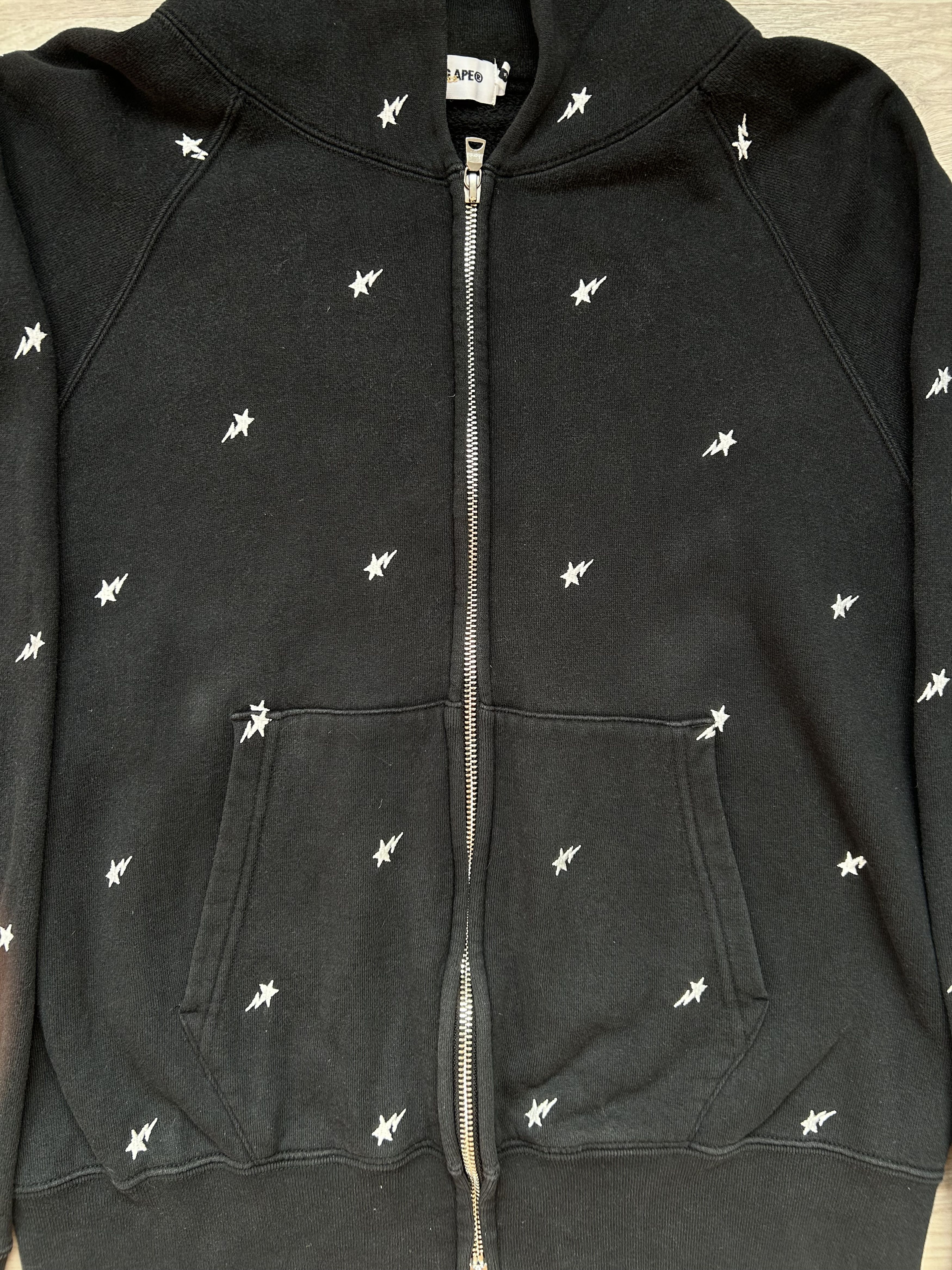 Bape A Bathing Ape All Over Sta Zip Hoodie [Size S] Size US S / EU 44-46 / 1 - 2 Thumbnail