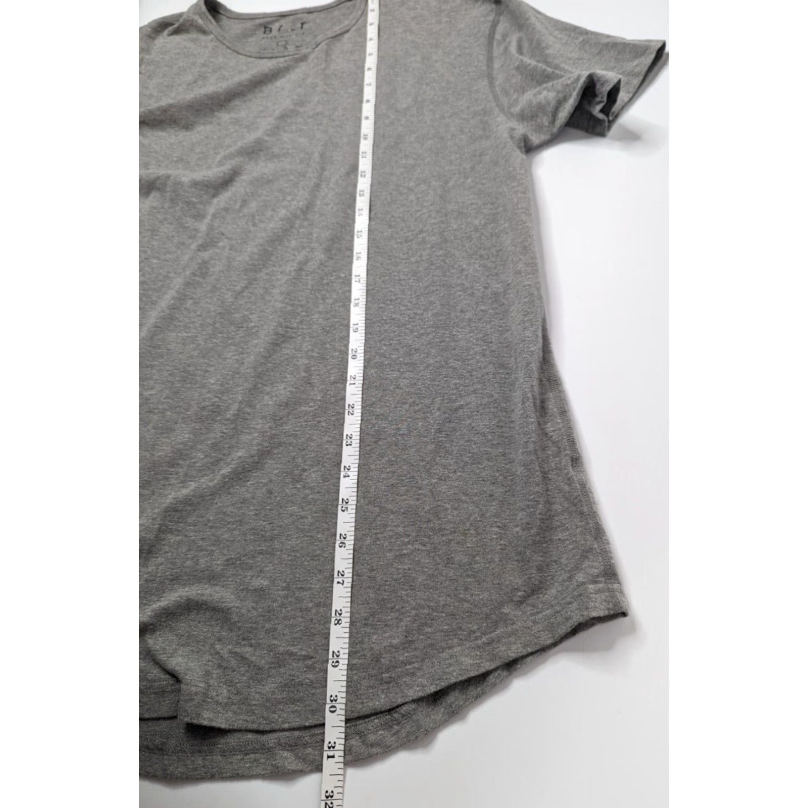 Asics BYLT Grey Drop Cut S/S Shirt Mens Medium Casual Basics Shirt Size US M / EU 48-50 / 2 - 5 Thumbnail