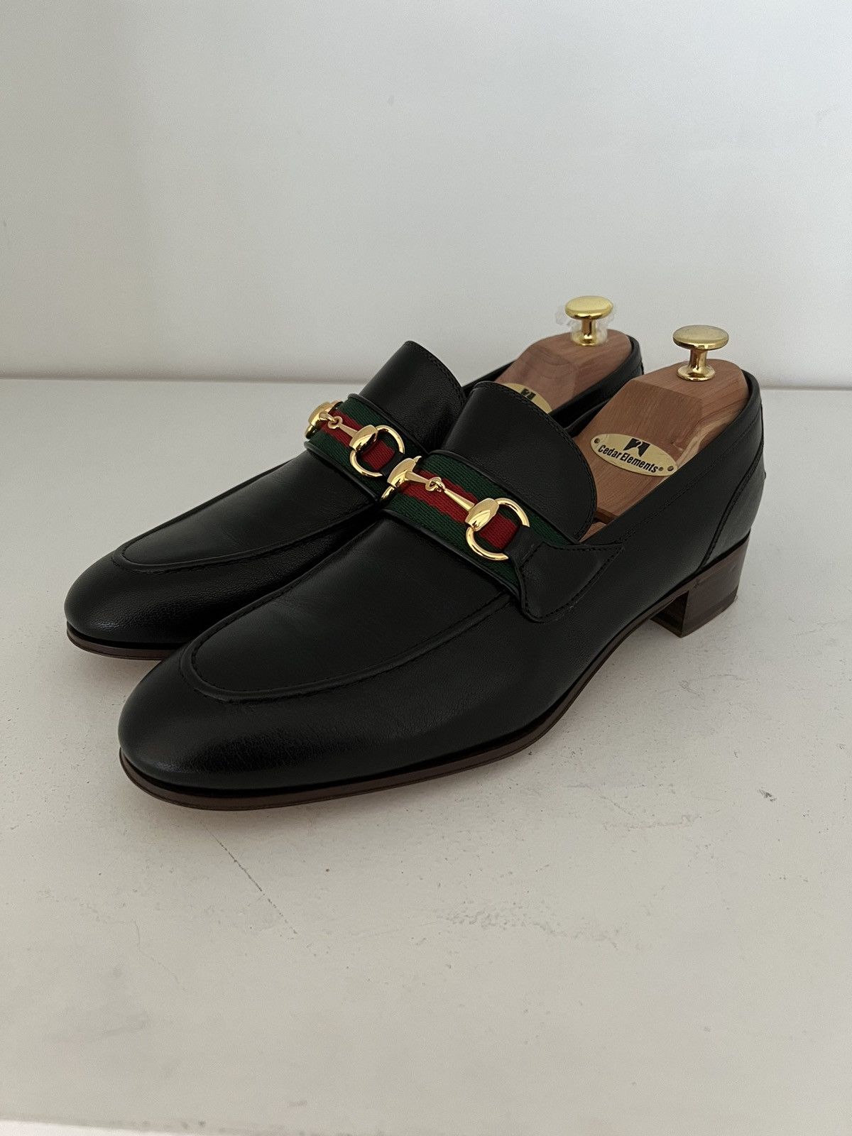 Gucci GUCCI Leather Loafers - Sz. UK9/US10/IT43 Size US 10 / EU 43 - 2 Thumbnail