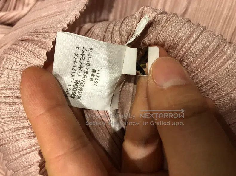 Issey Miyake Issey Miyake size:4 Pink Long-sleeve Top Size S / US 4 / IT 40 - 3 Thumbnail