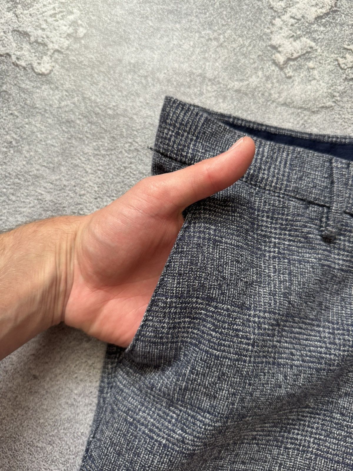 Designer × Massimo Dutti Massimo dutti 30 checkered pant trouser chino Jean Size US 30 / EU 46 - 9 Thumbnail